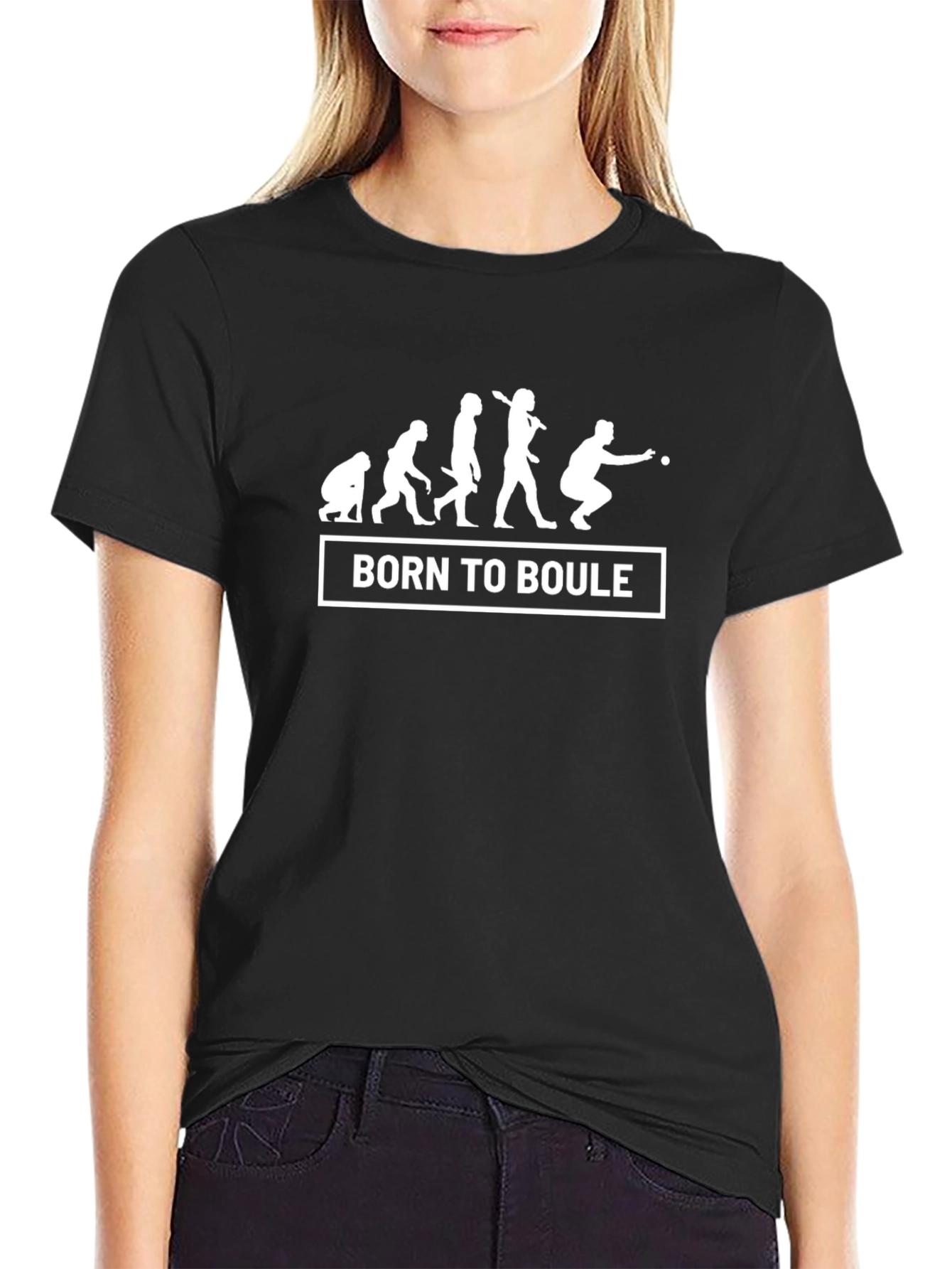 Born To Boule Evolution T-Shirt - Black