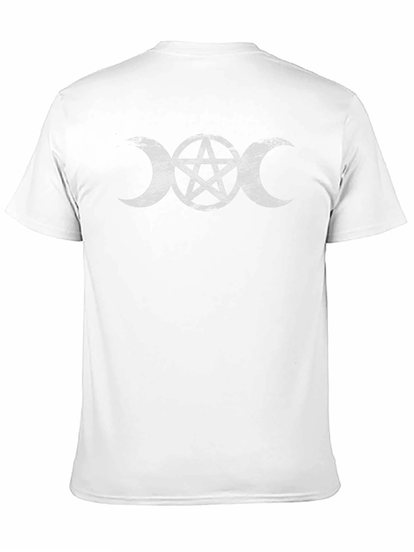 Triple Moon Goddess Pentacle T-Shirt - Wiccan Pagan Tee