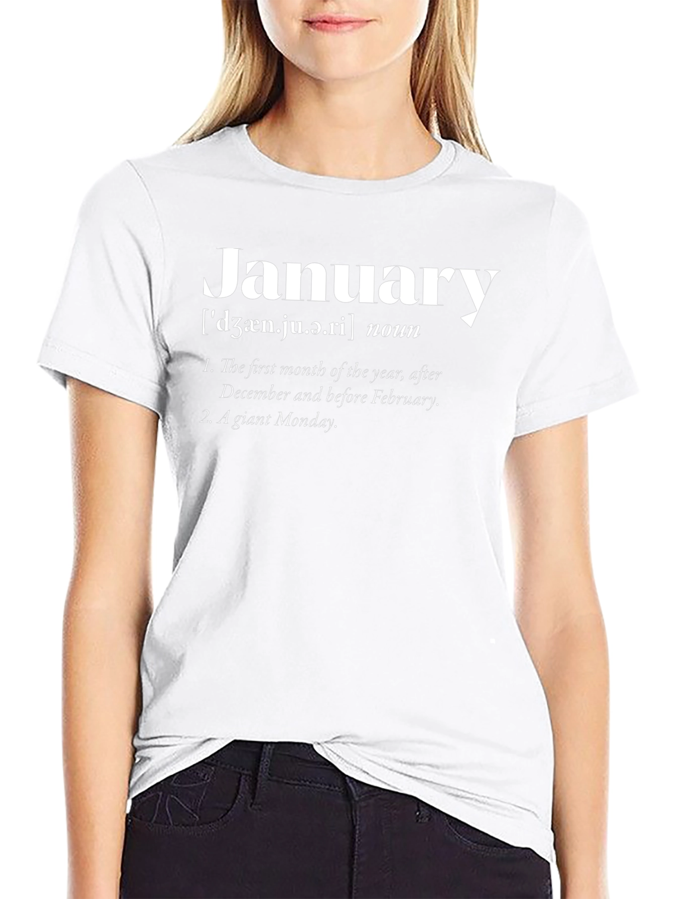 January Definition Graphic T-Shirt