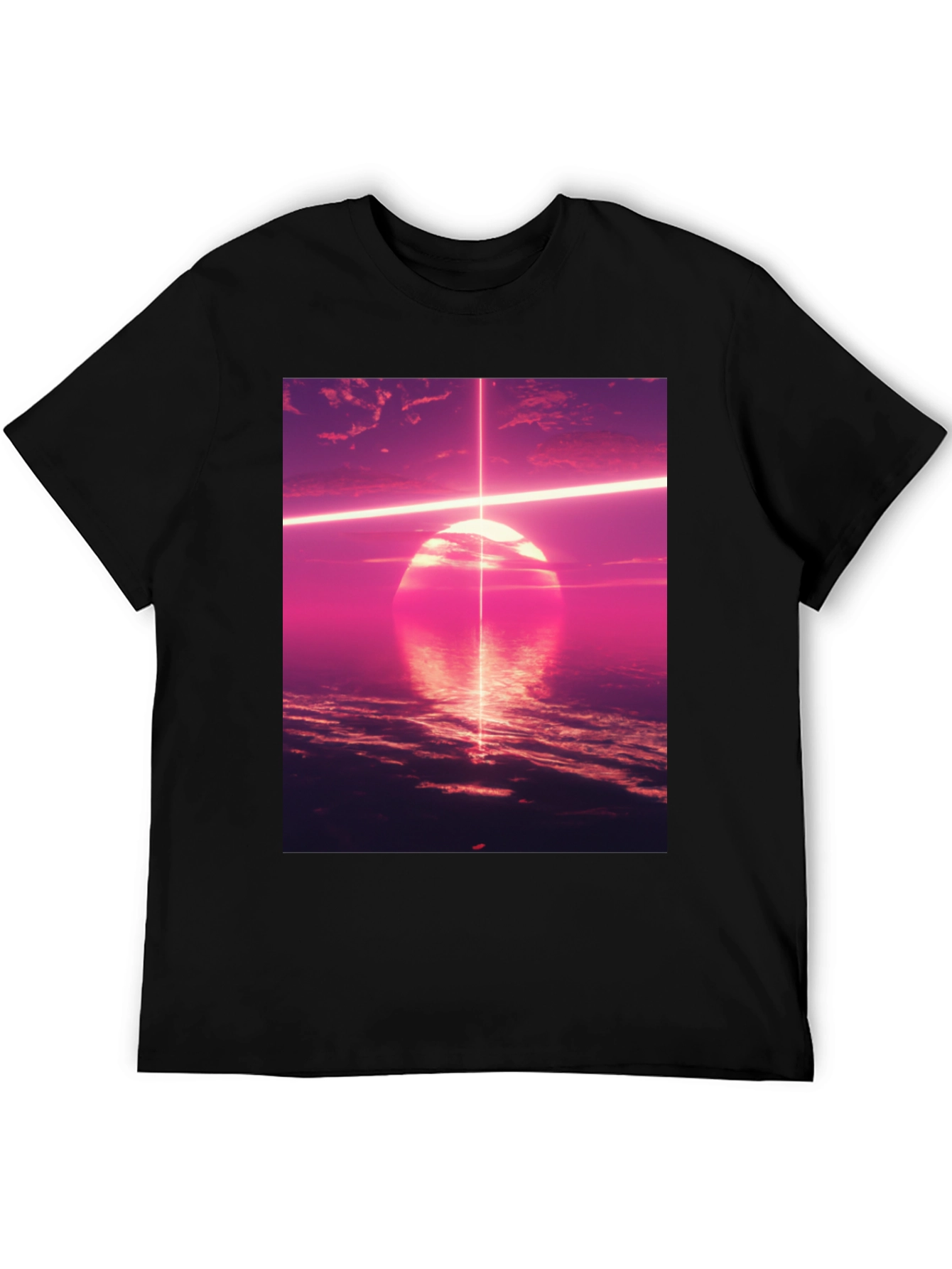 Sunset Laser Graphic Tee
