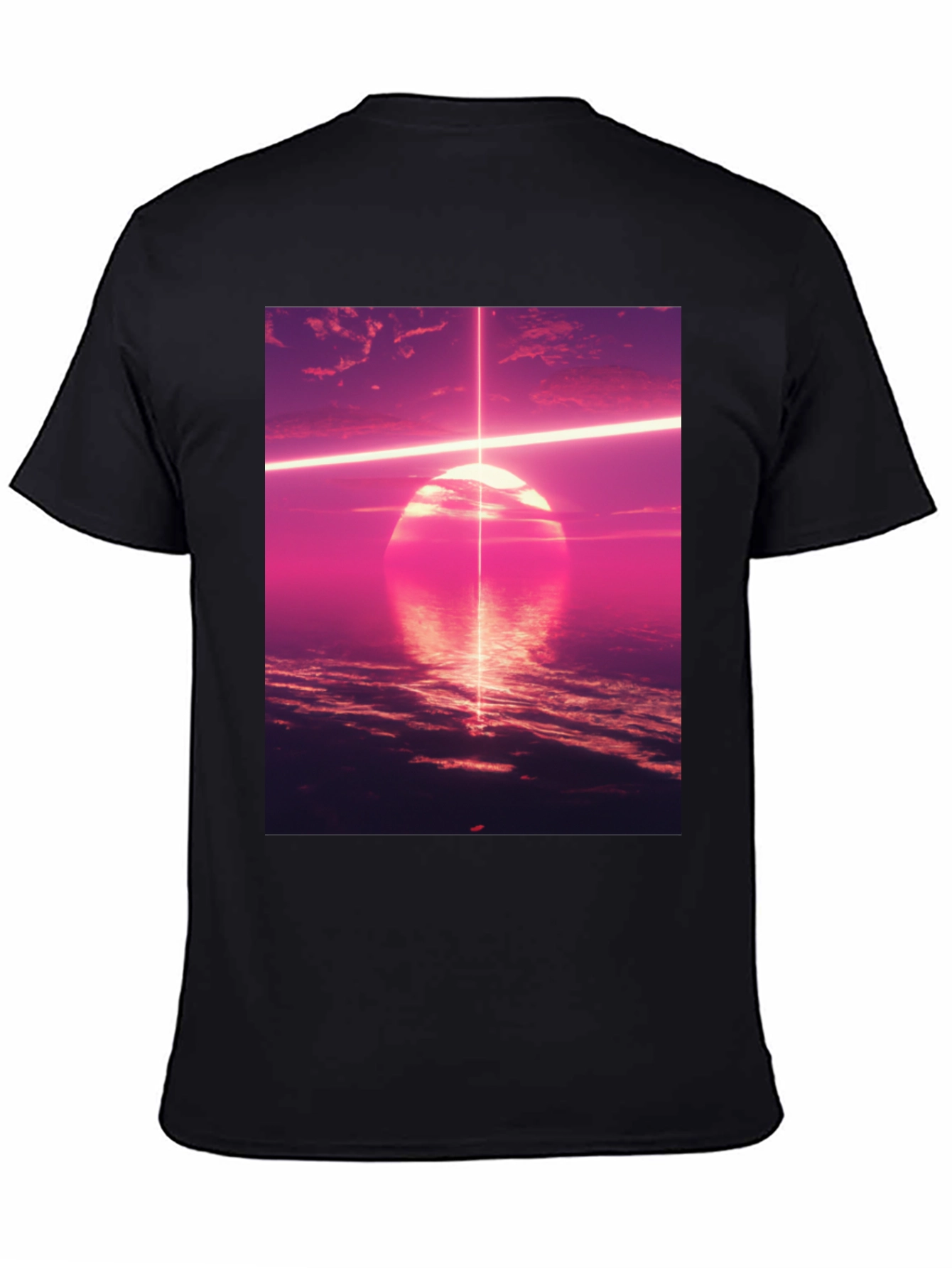 Sunset Laser Graphic Tee