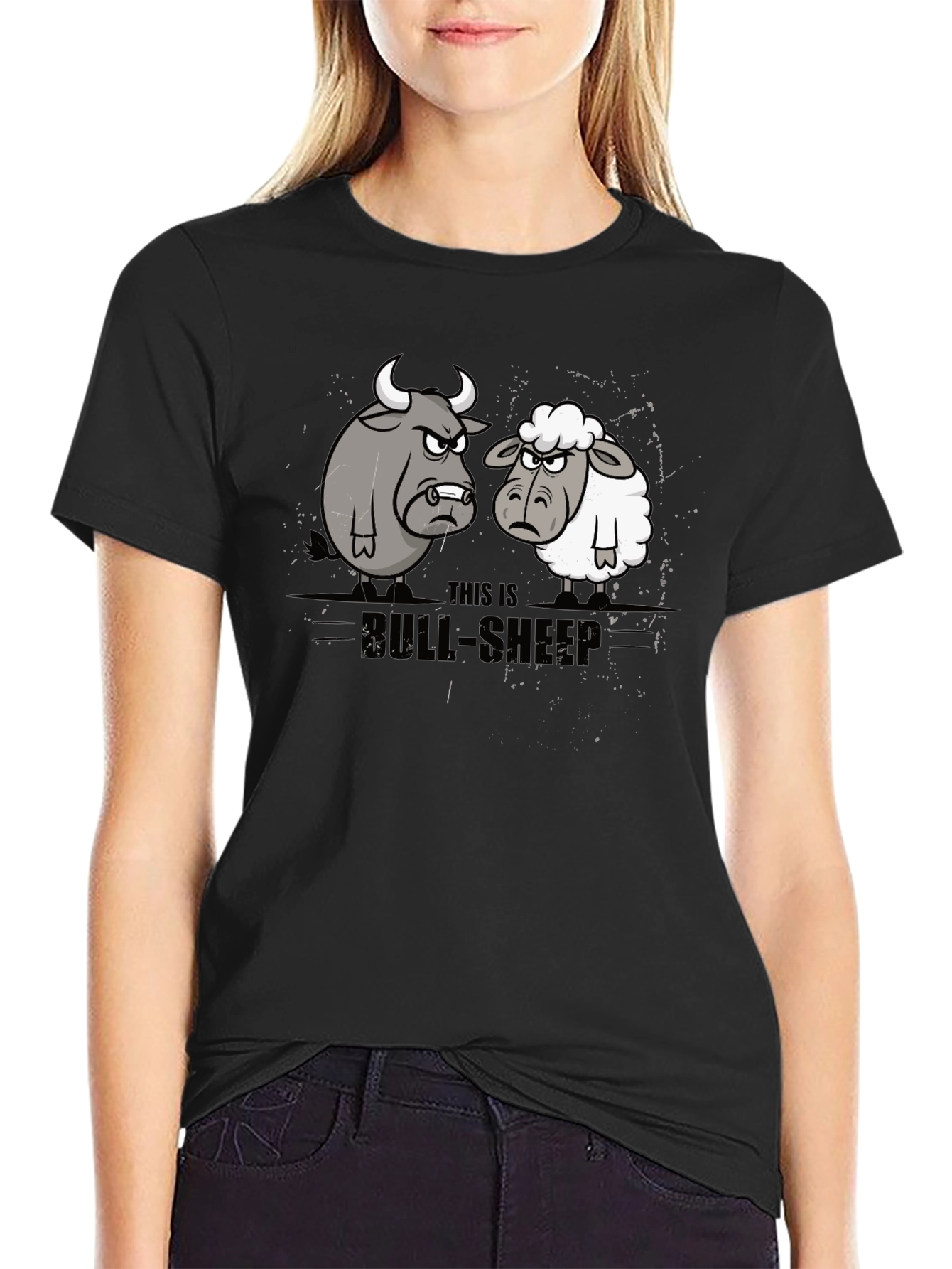 Bull-Sheep Graphic Tee