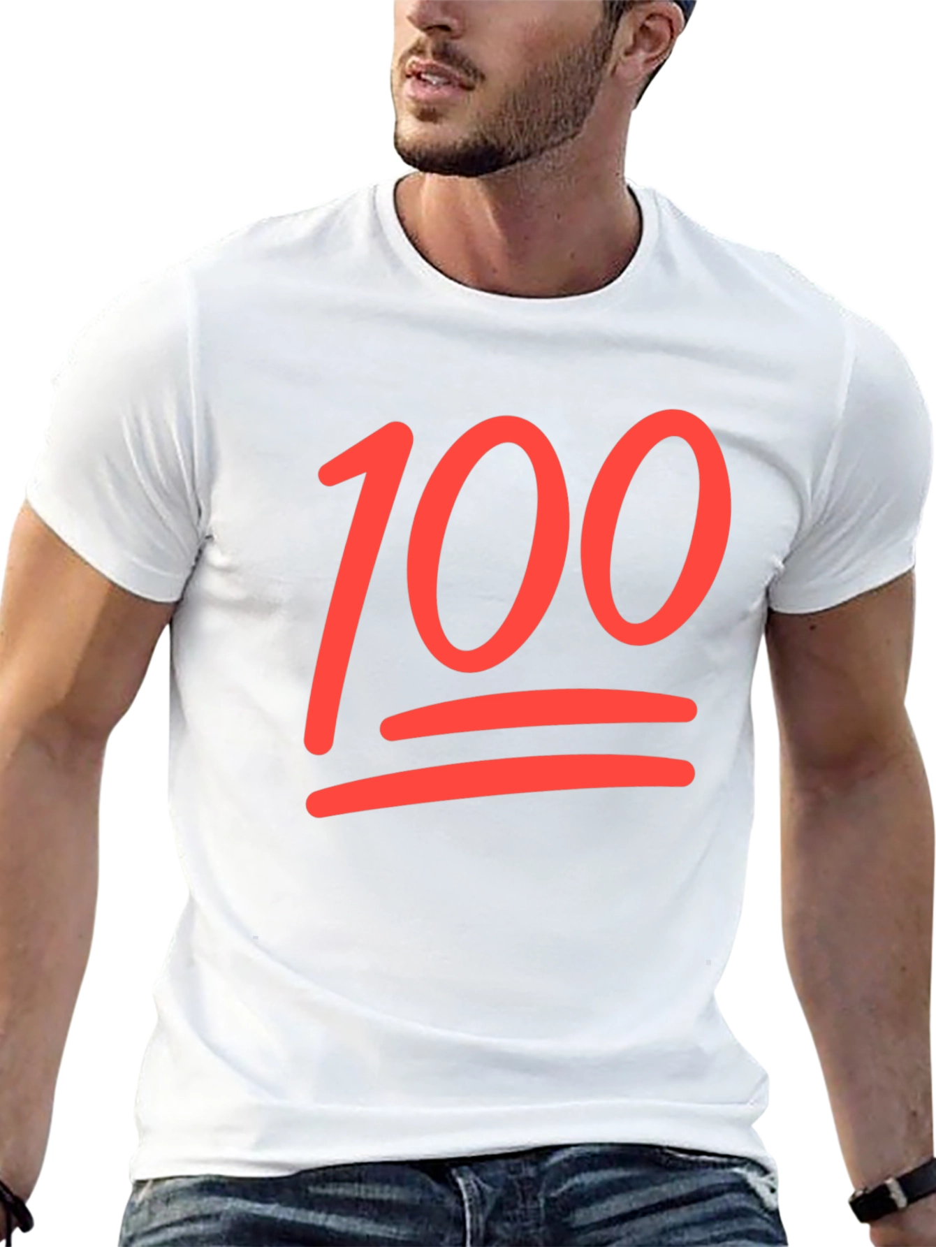 100 Emoji Black T-Shirt