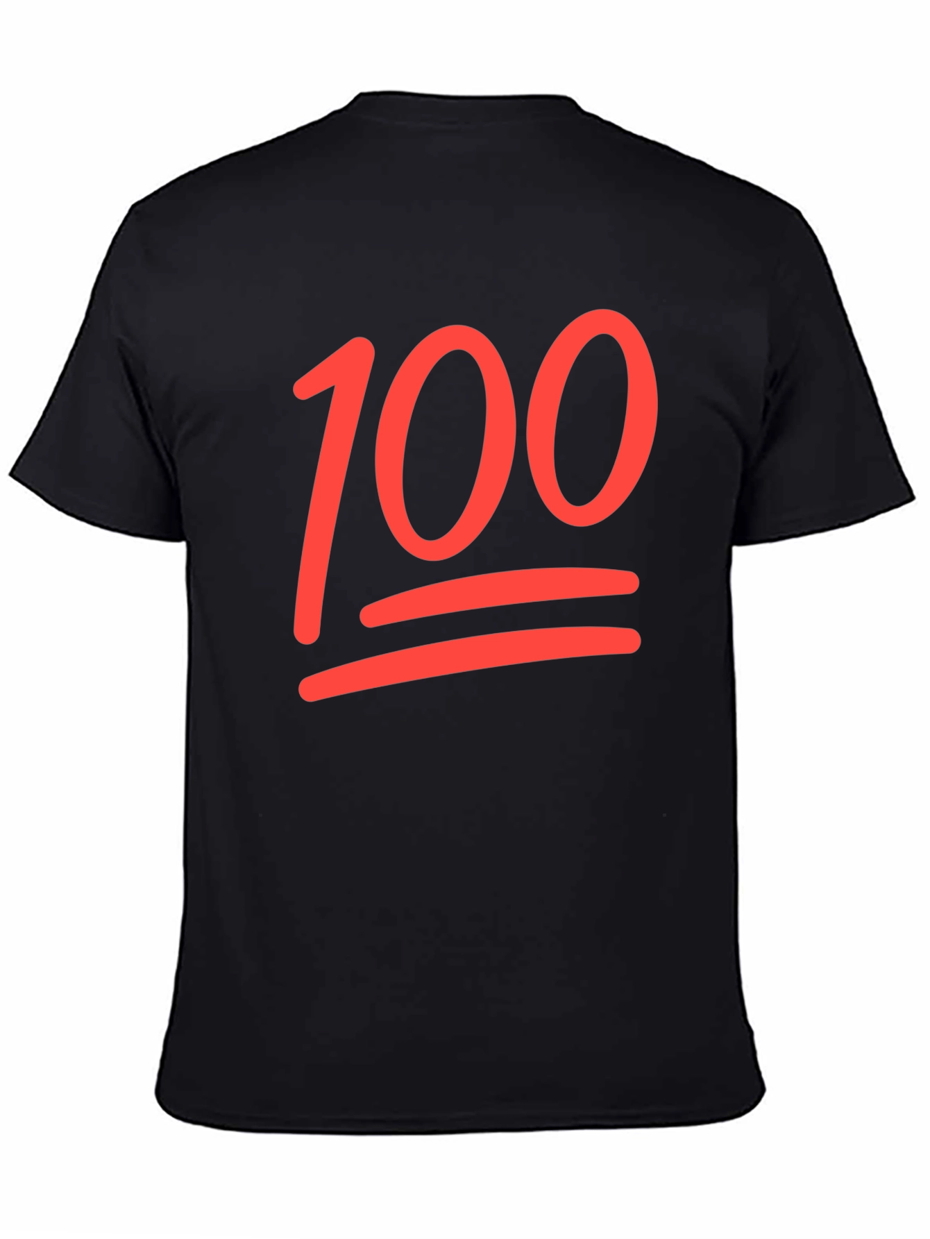 100 Emoji Black T-Shirt