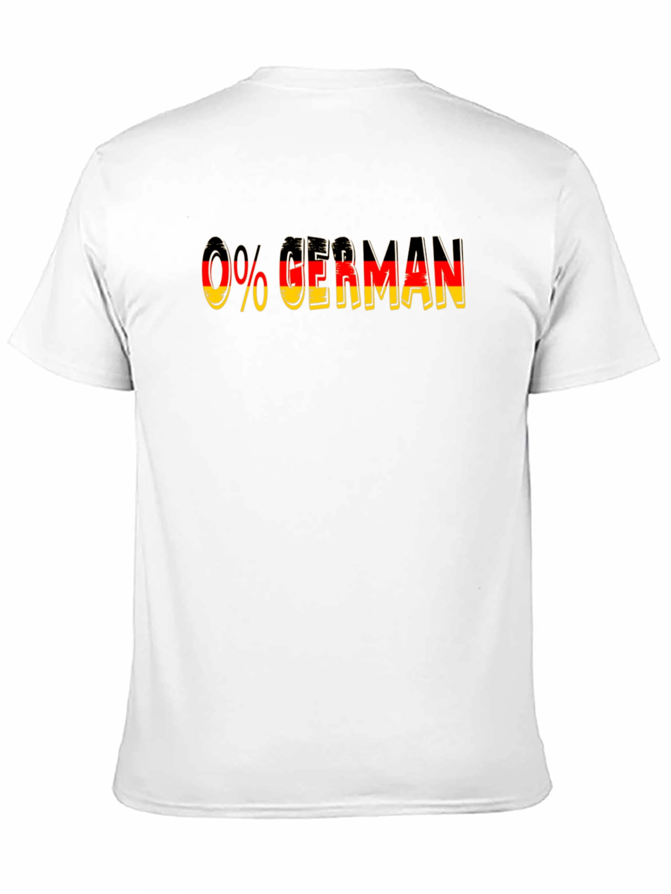 0% German Black T-Shirt