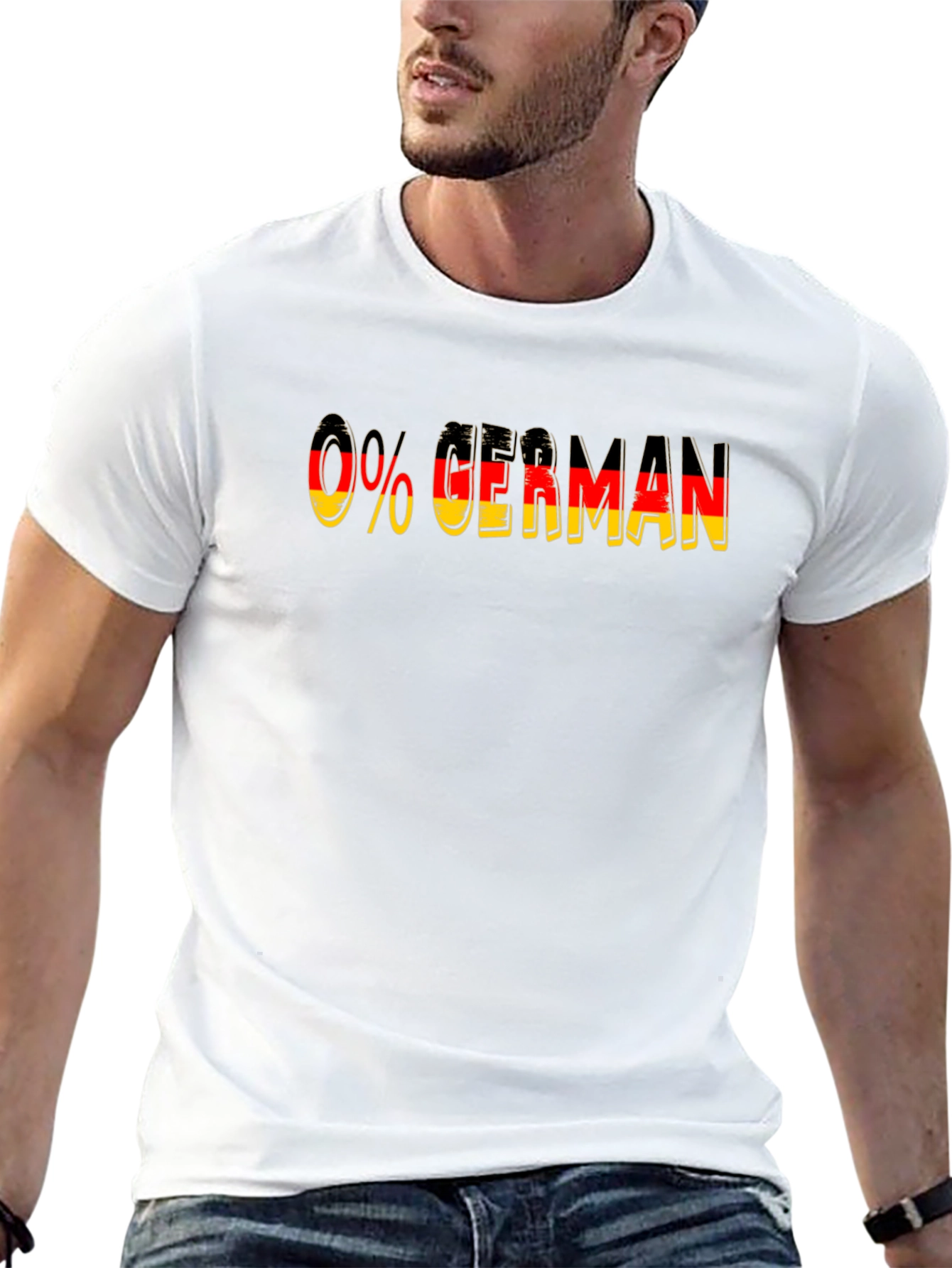 0% German Black T-Shirt