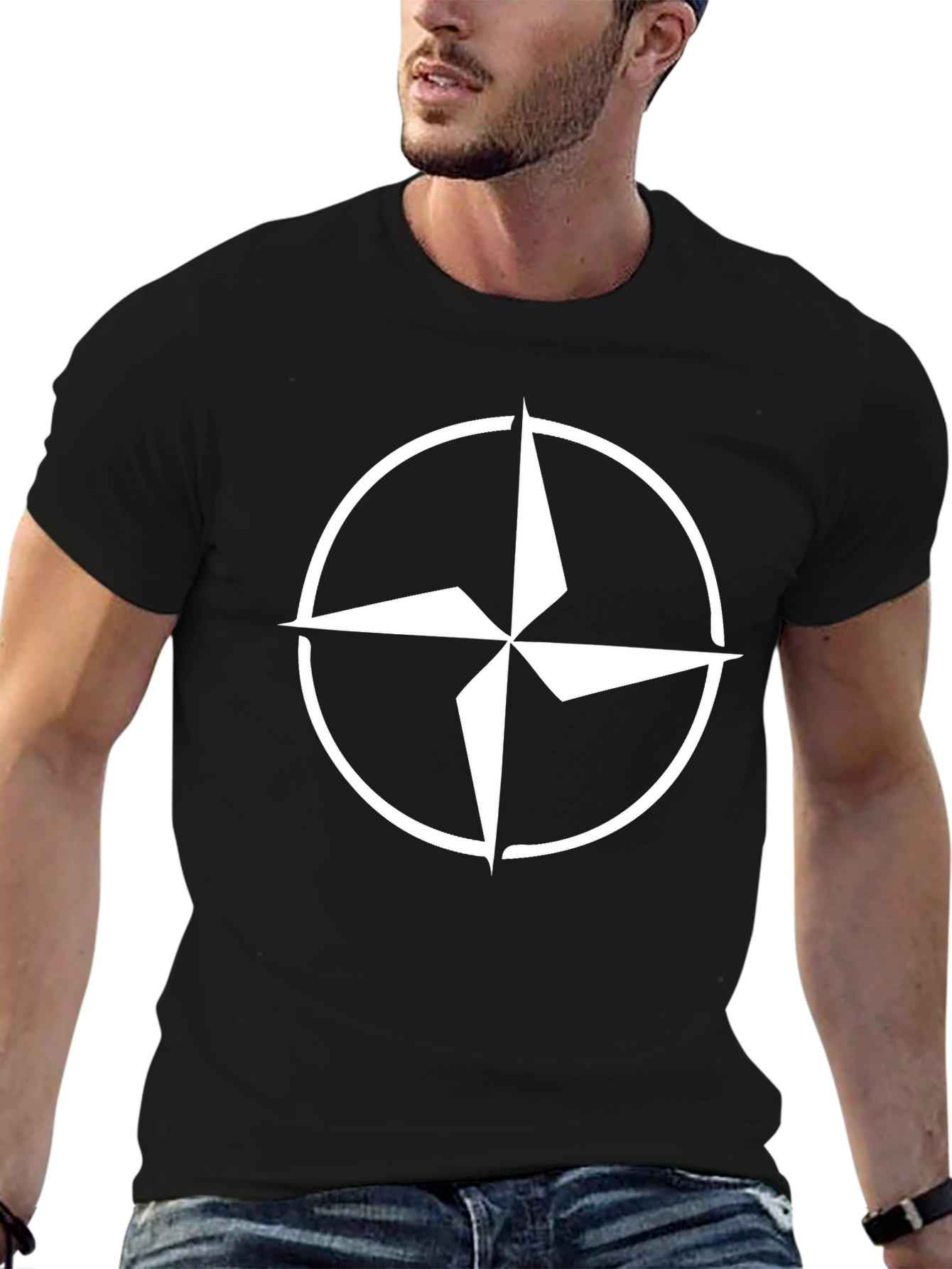 Graphic Tee - Compass Design