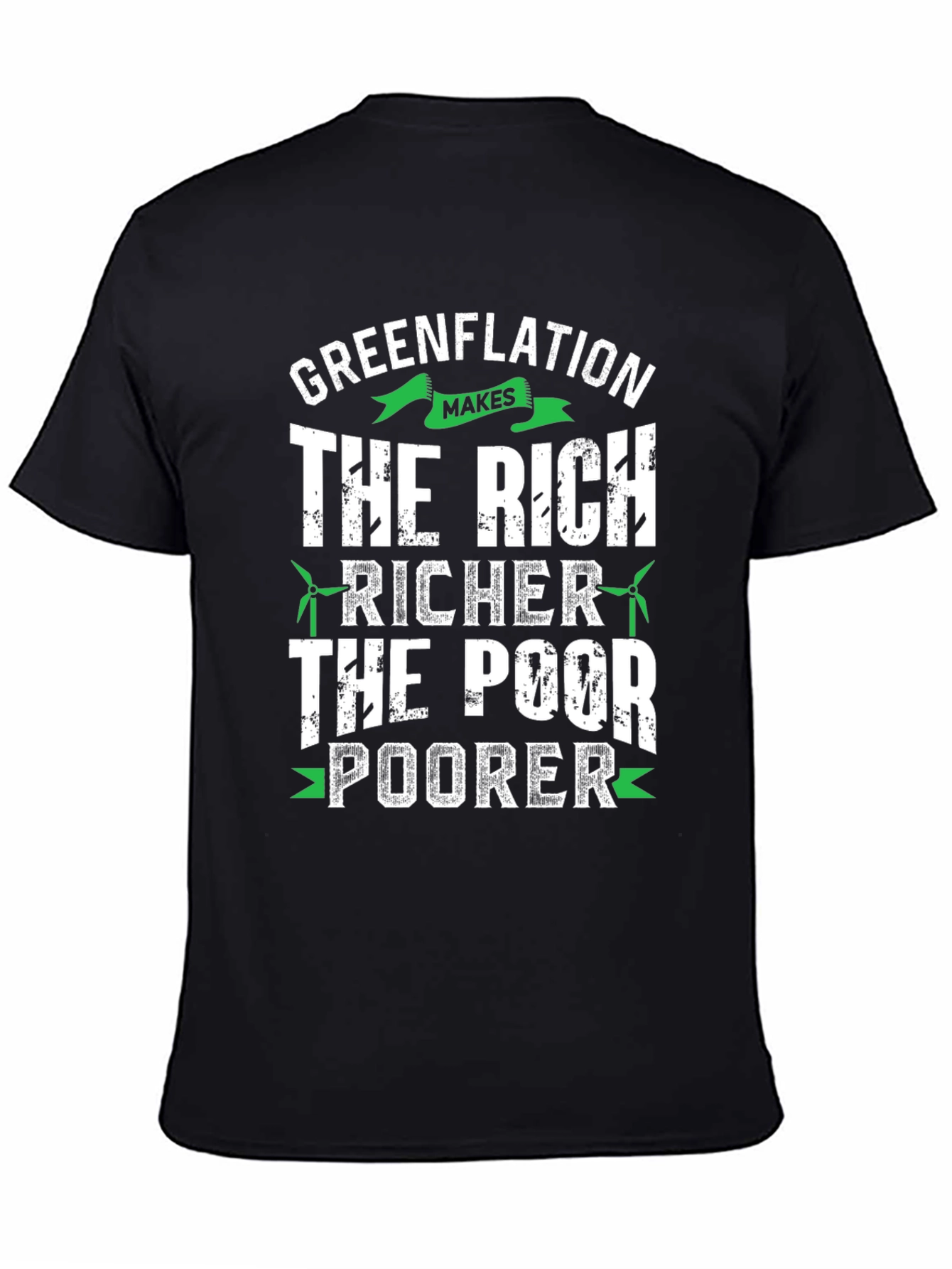 Greenflation Tee: The Rich Get Richer