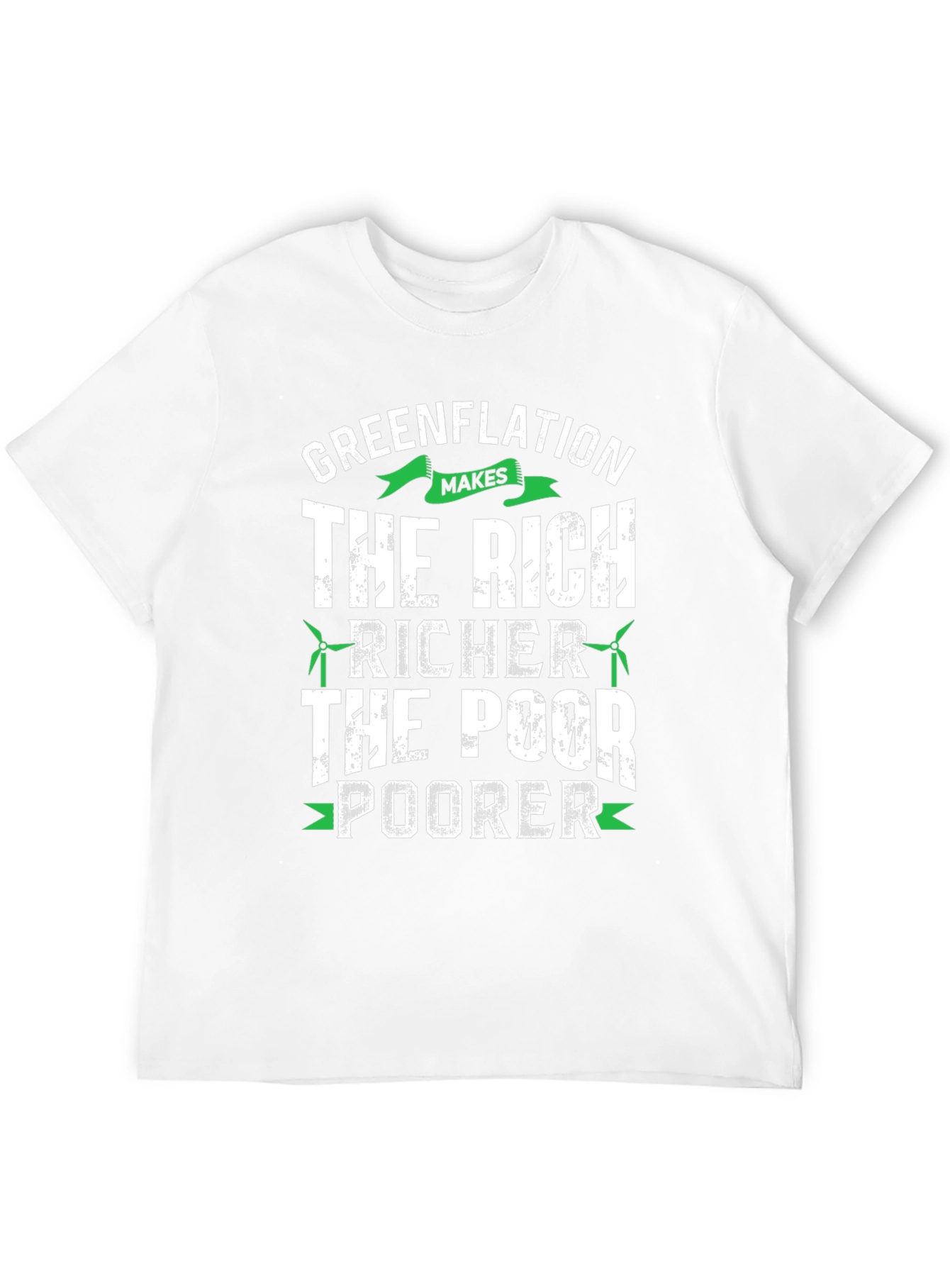 Greenflation Tee: The Rich Get Richer