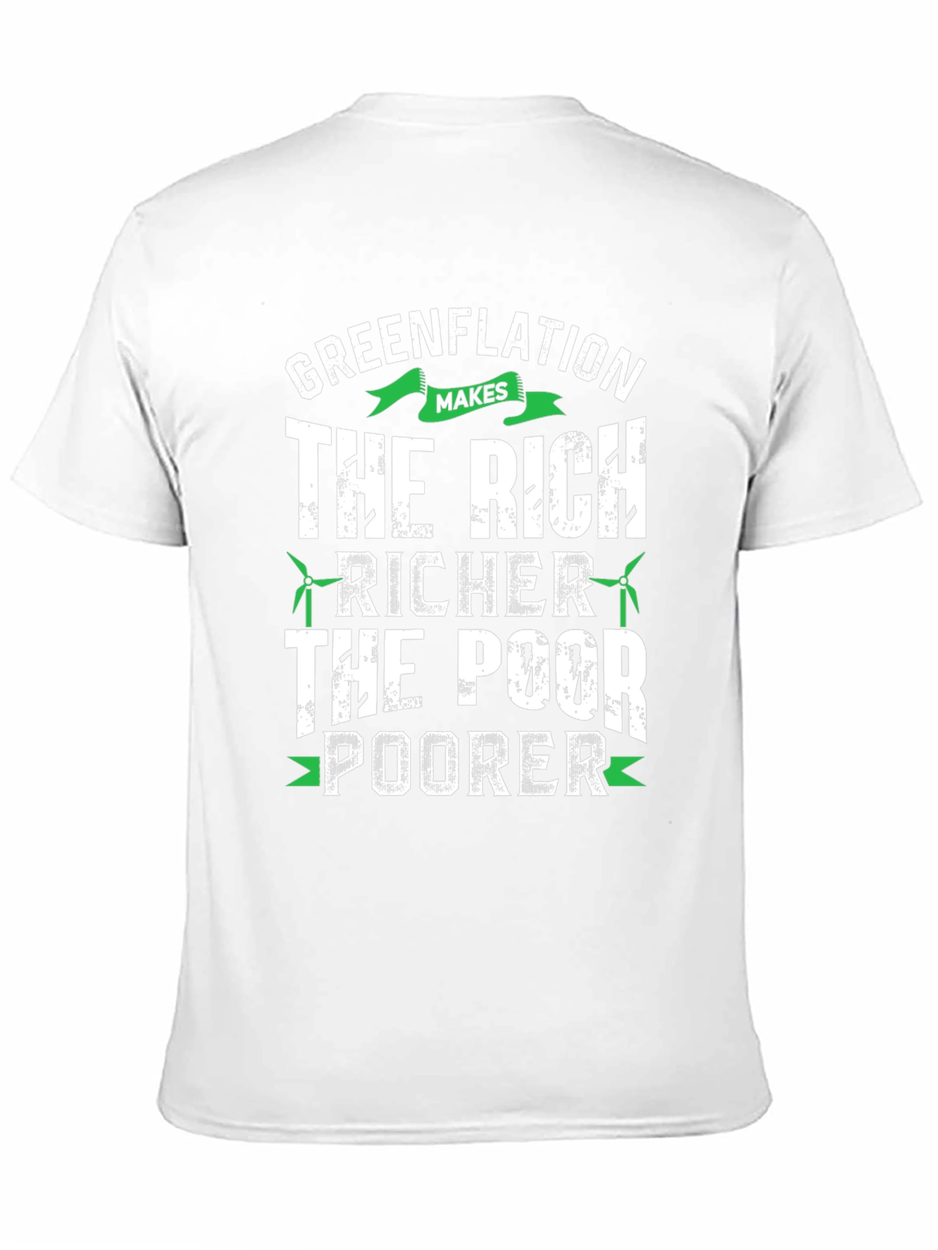 Greenflation Tee: The Rich Get Richer