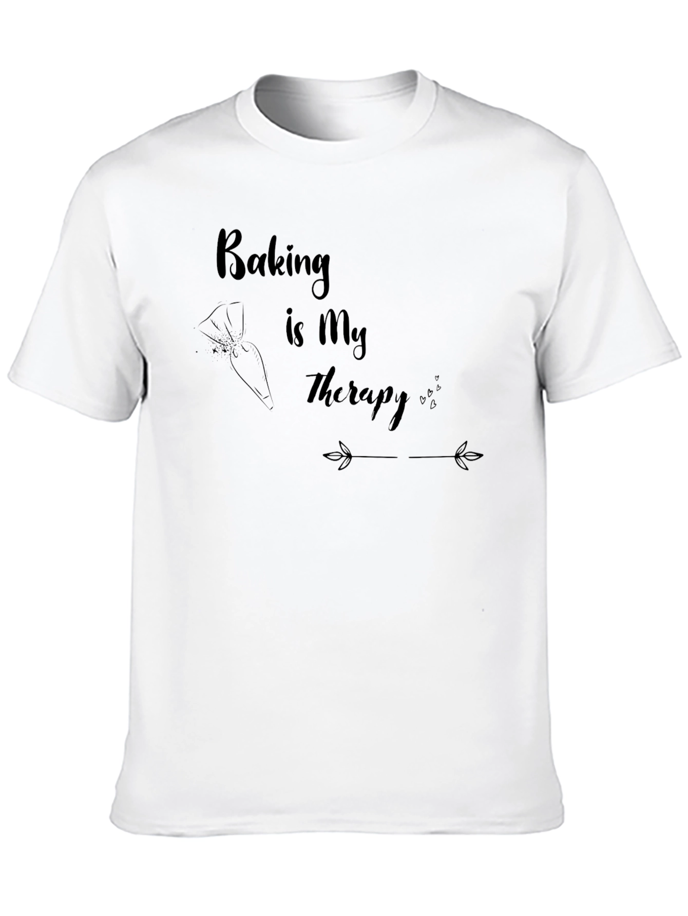 Baking is My Therapy Graphic Tee