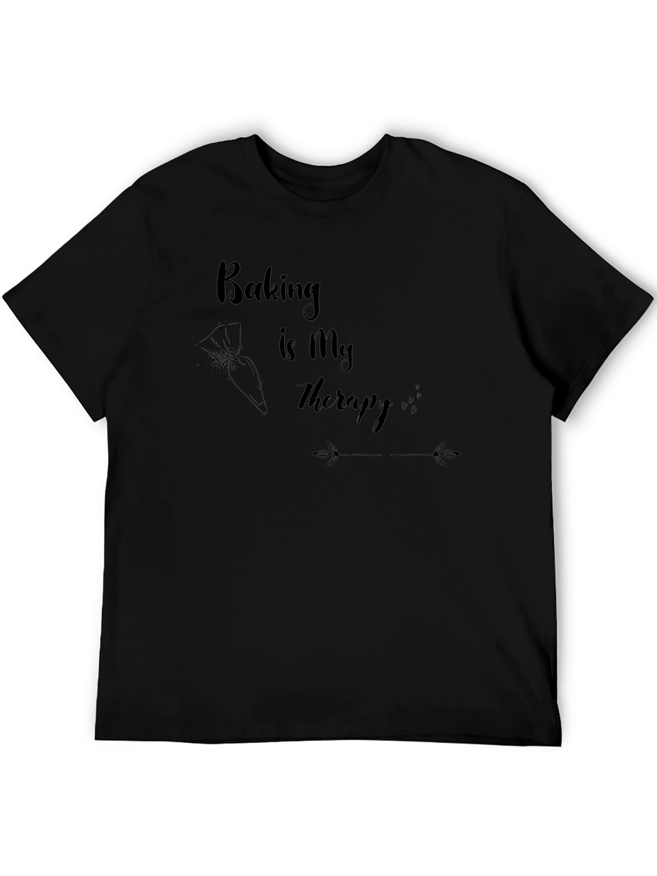 Baking is My Therapy Graphic Tee