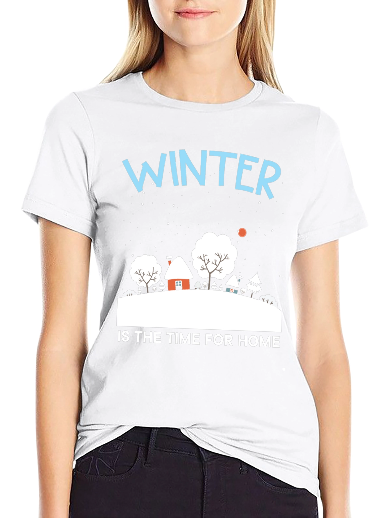 Winter Is Home T-Shirt | Cozy Holiday Tee