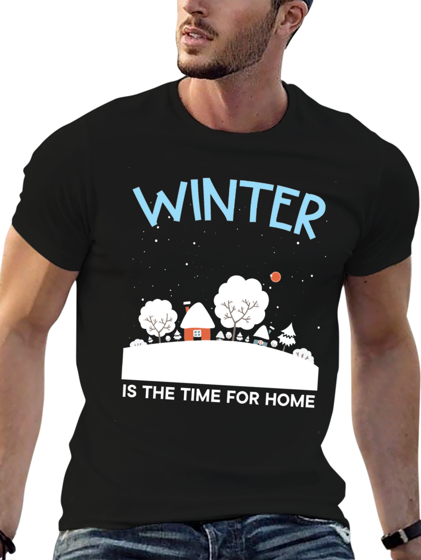 Winter Is Home T-Shirt | Cozy Holiday Tee