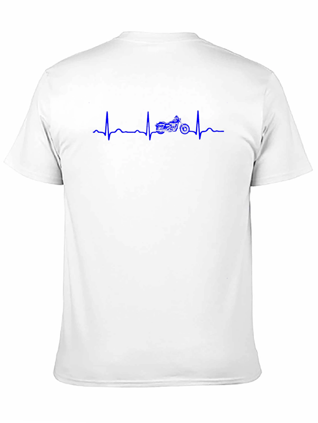 Motorcycle Heartbeat T-Shirt - Biker Life Style