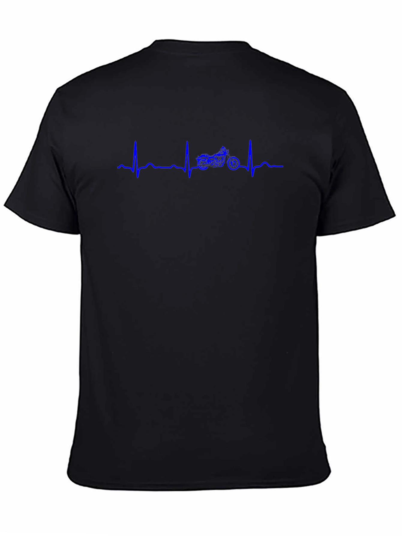 Motorcycle Heartbeat T-Shirt - Biker Life Style