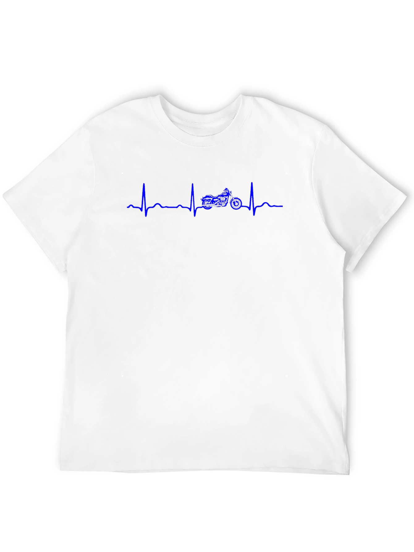 Motorcycle Heartbeat T-Shirt - Biker Life Style