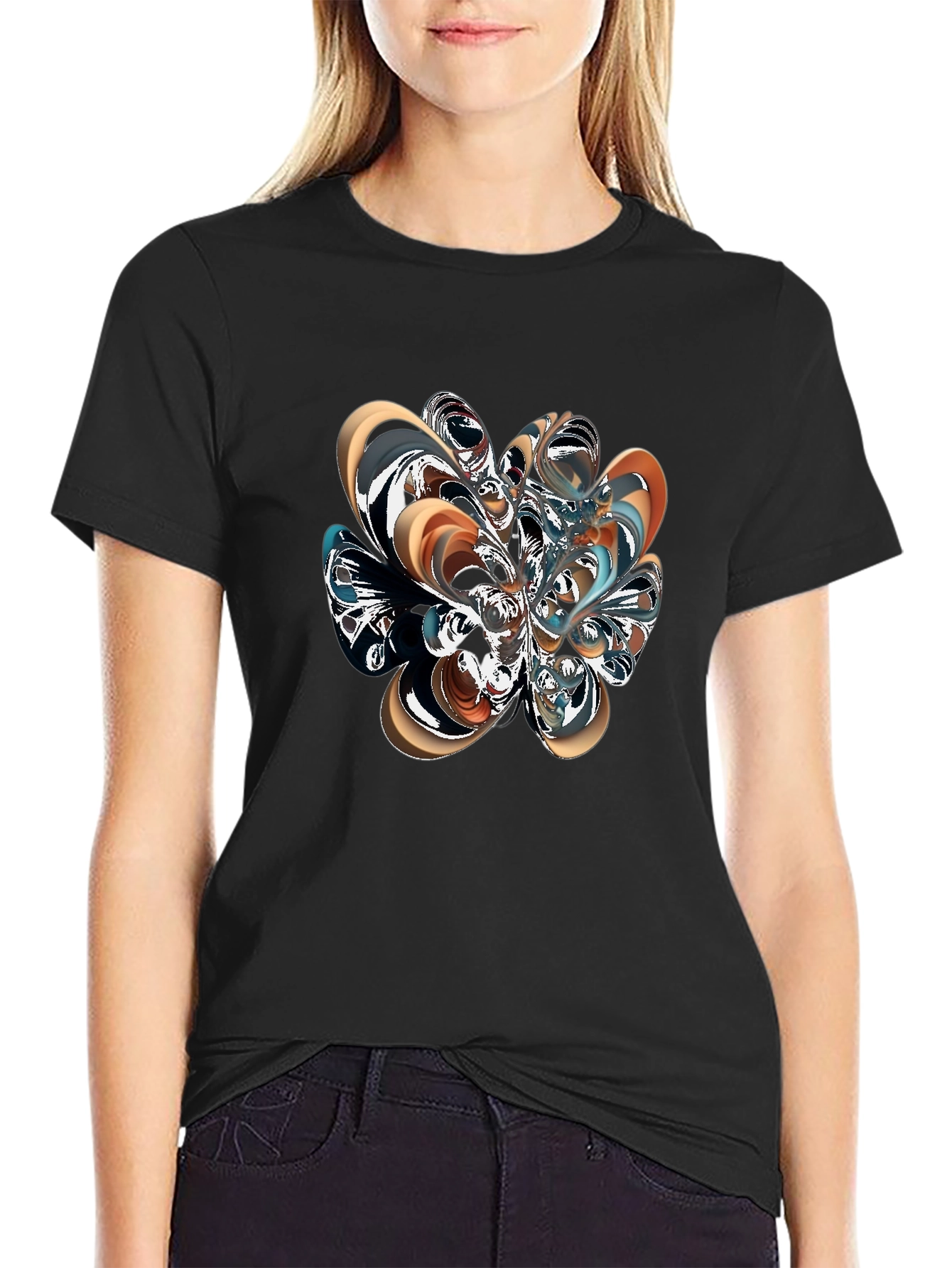 Abstract Art T-Shirt - Modern Graphic Tee
