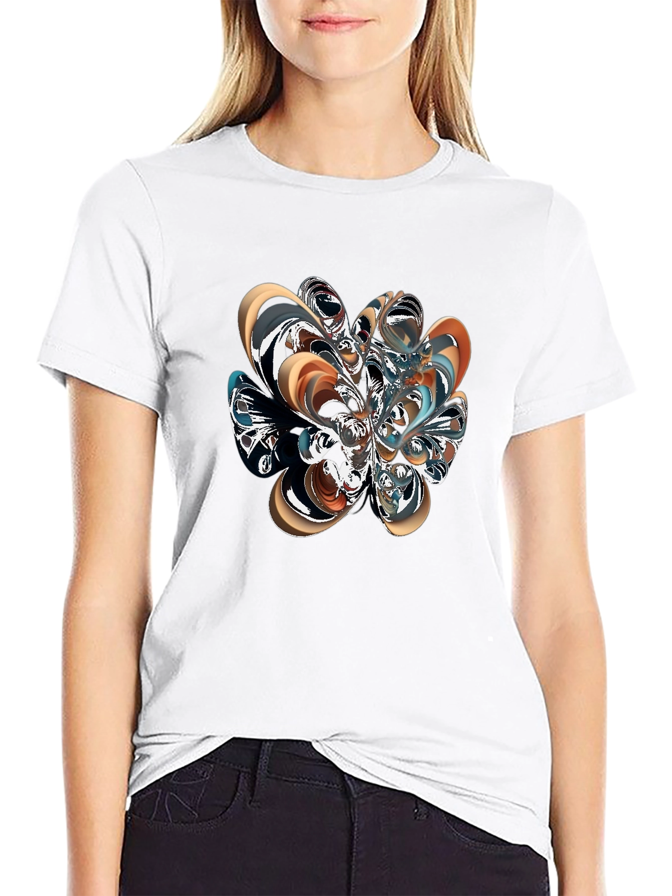 Abstract Art T-Shirt - Modern Graphic Tee