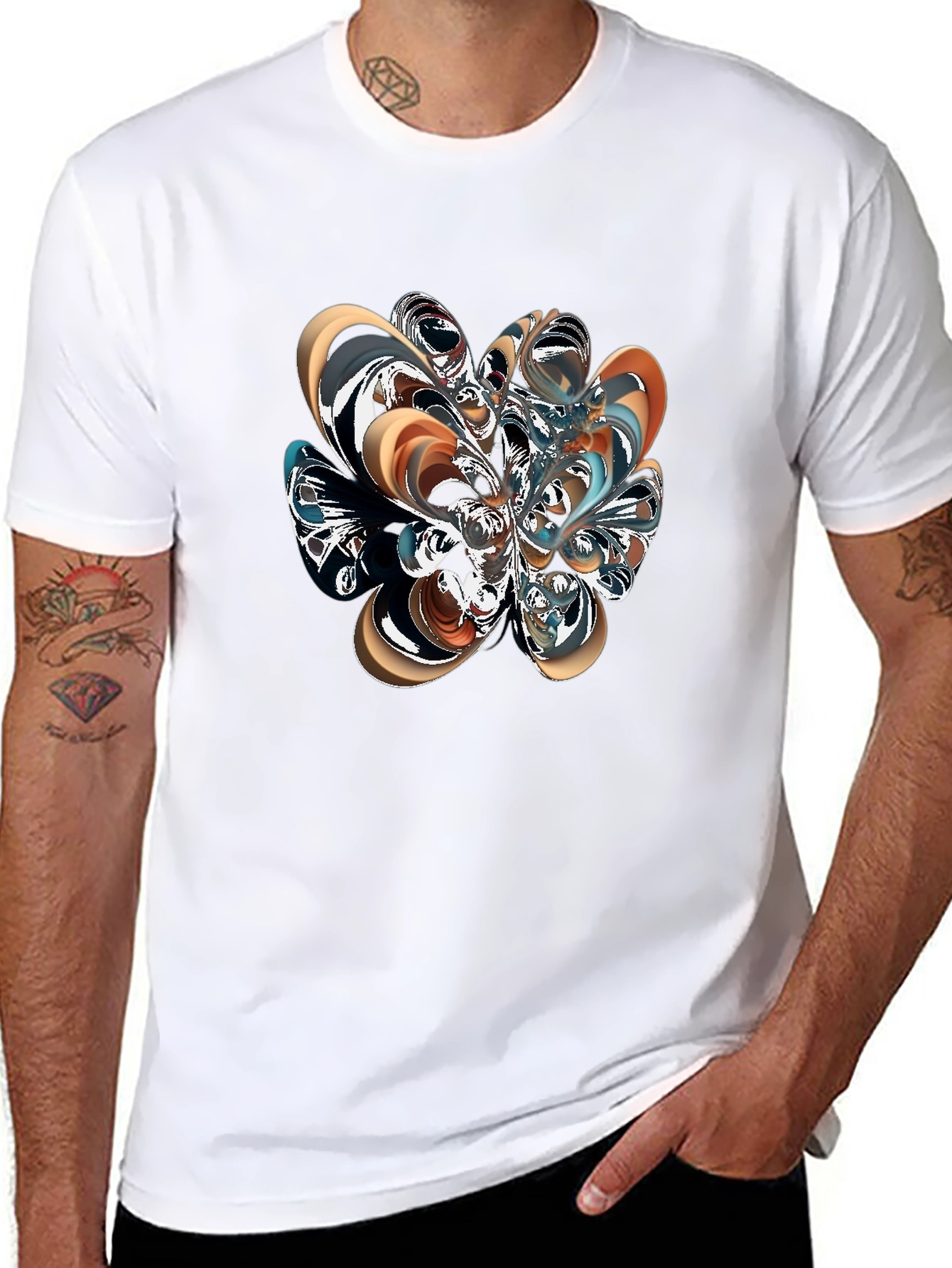 Abstract Art T-Shirt - Modern Graphic Tee