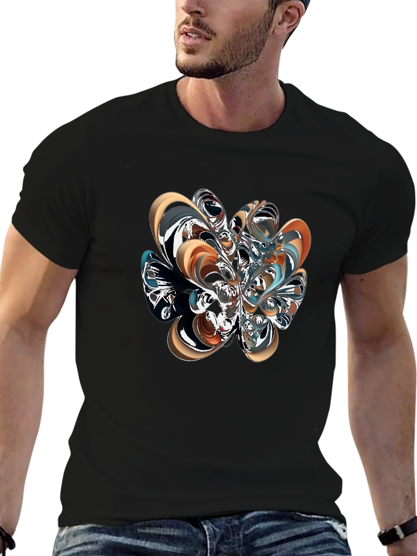 Abstract Art T-Shirt - Modern Graphic Tee