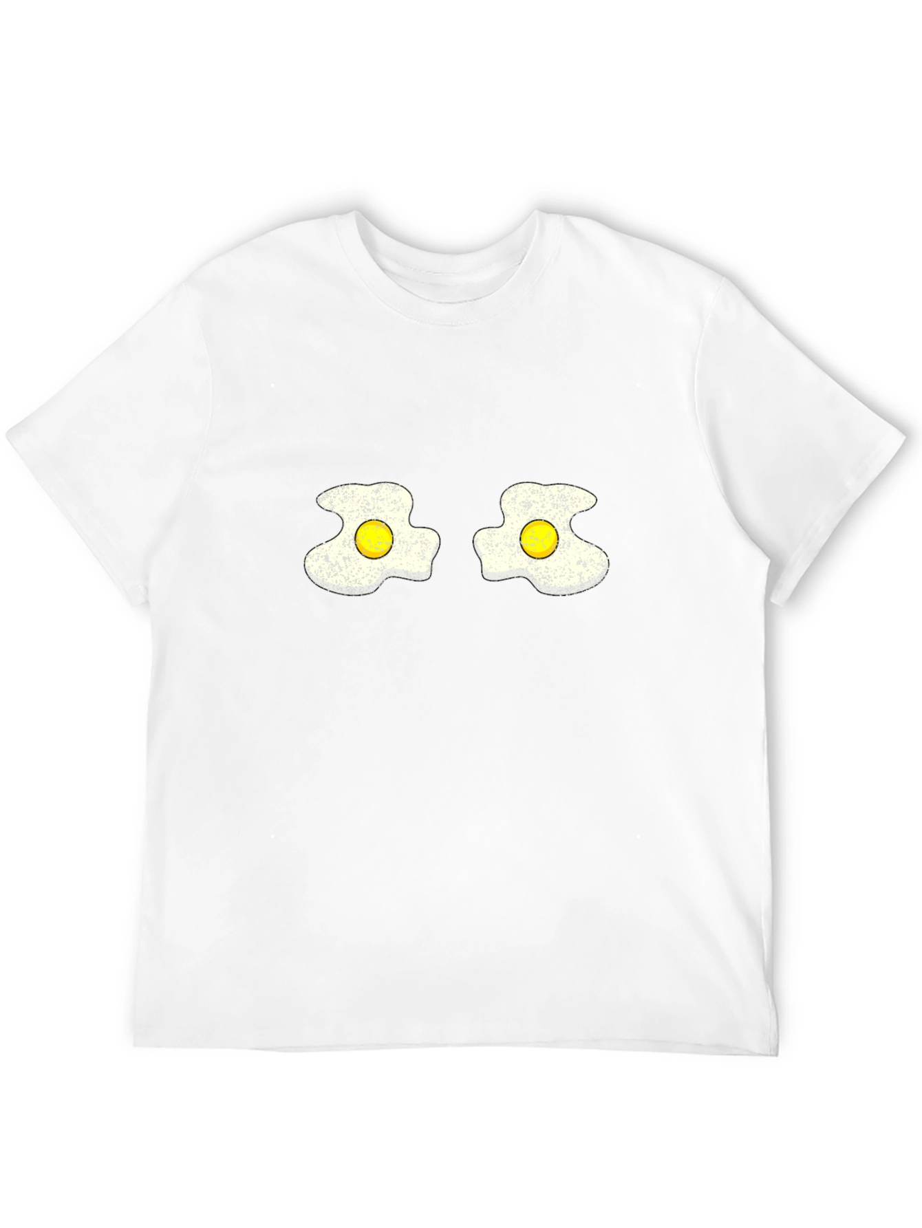 Funny Fried Egg Graphic Tee - Novelty T-Shirt