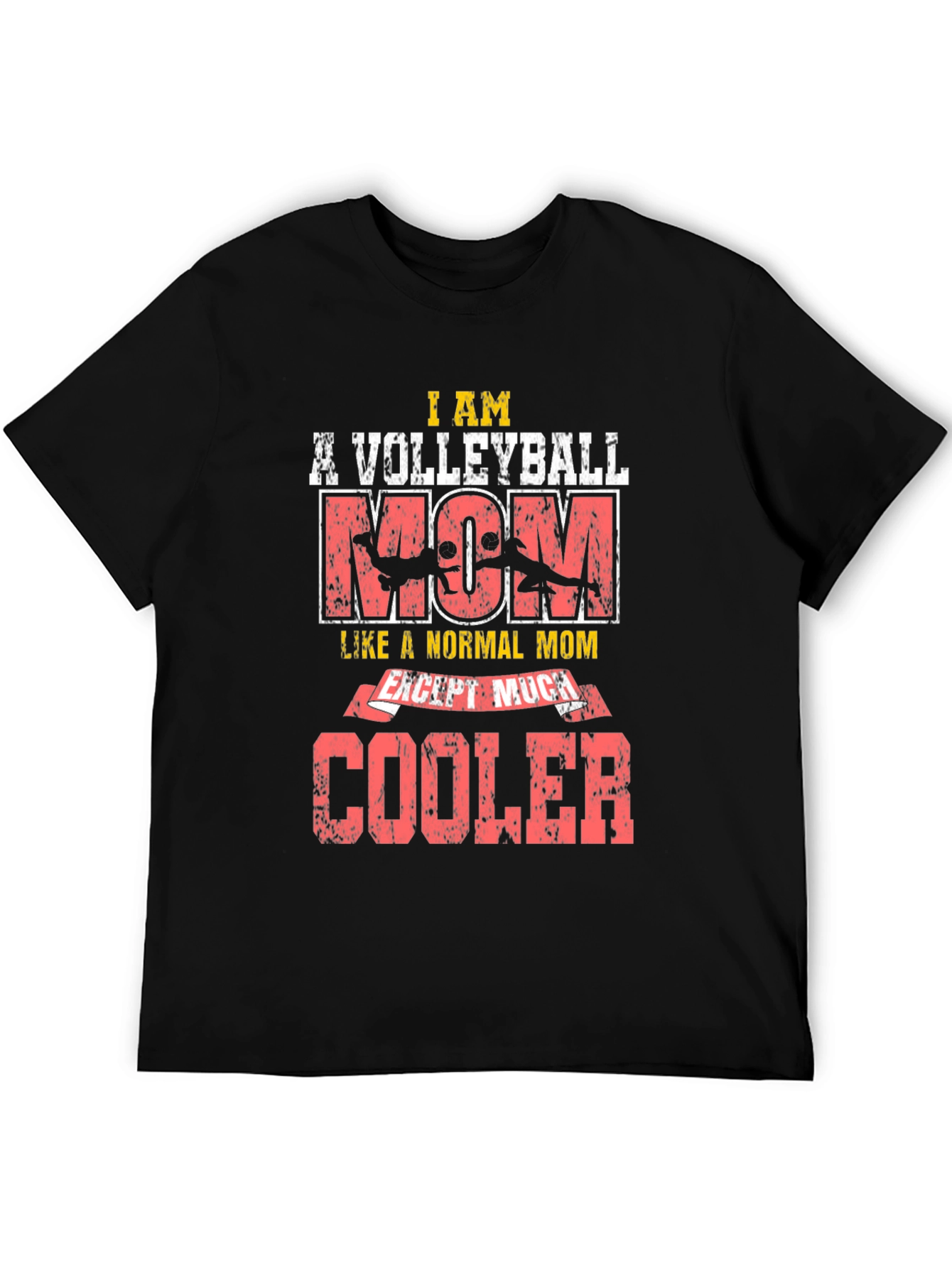 Volleyball Mom T-Shirt - Cool Mom Edition