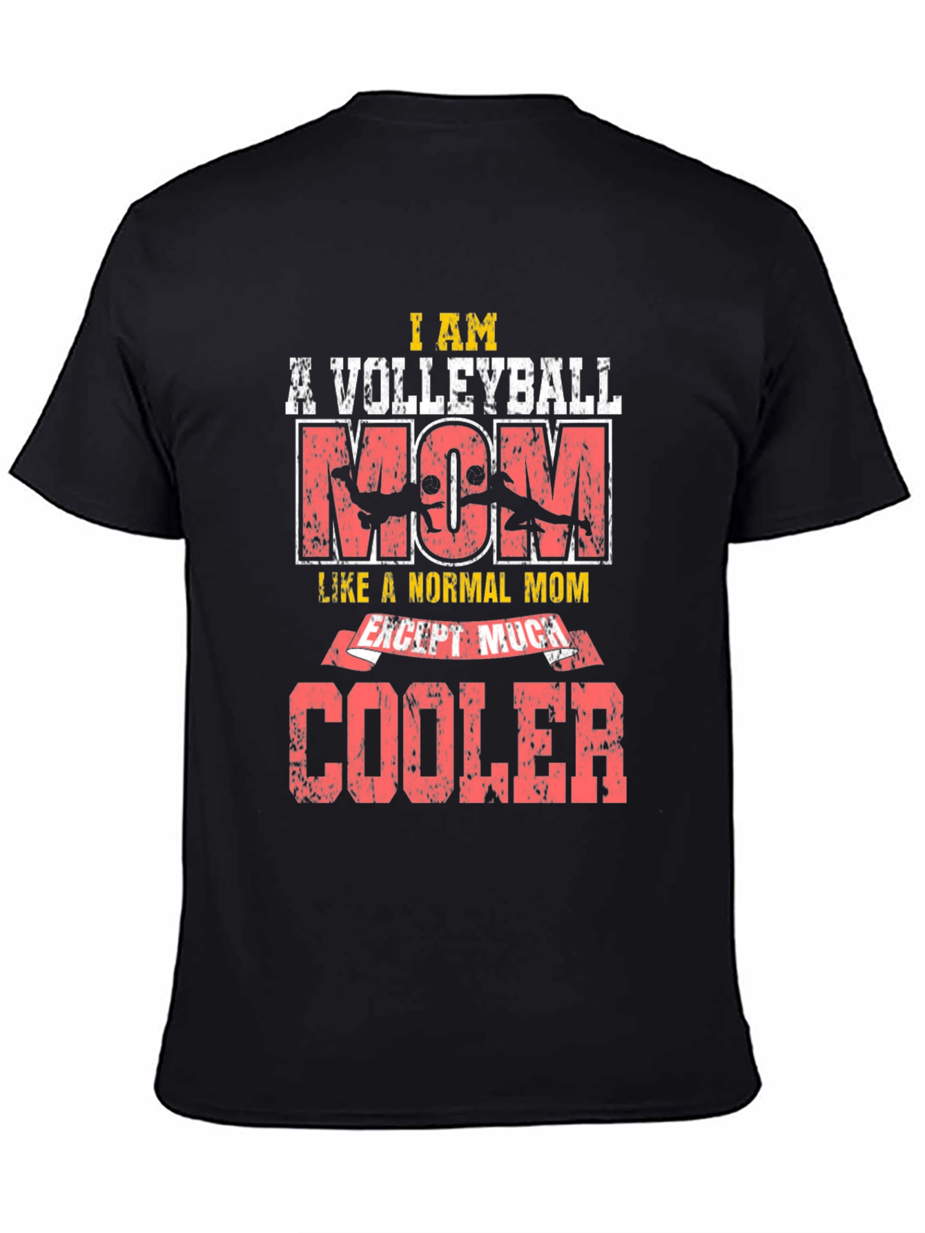 Volleyball Mom T-Shirt - Cool Mom Edition