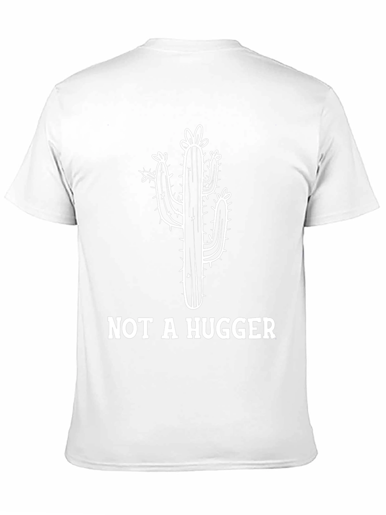 Not A Hugger Cactus Graphic Tee