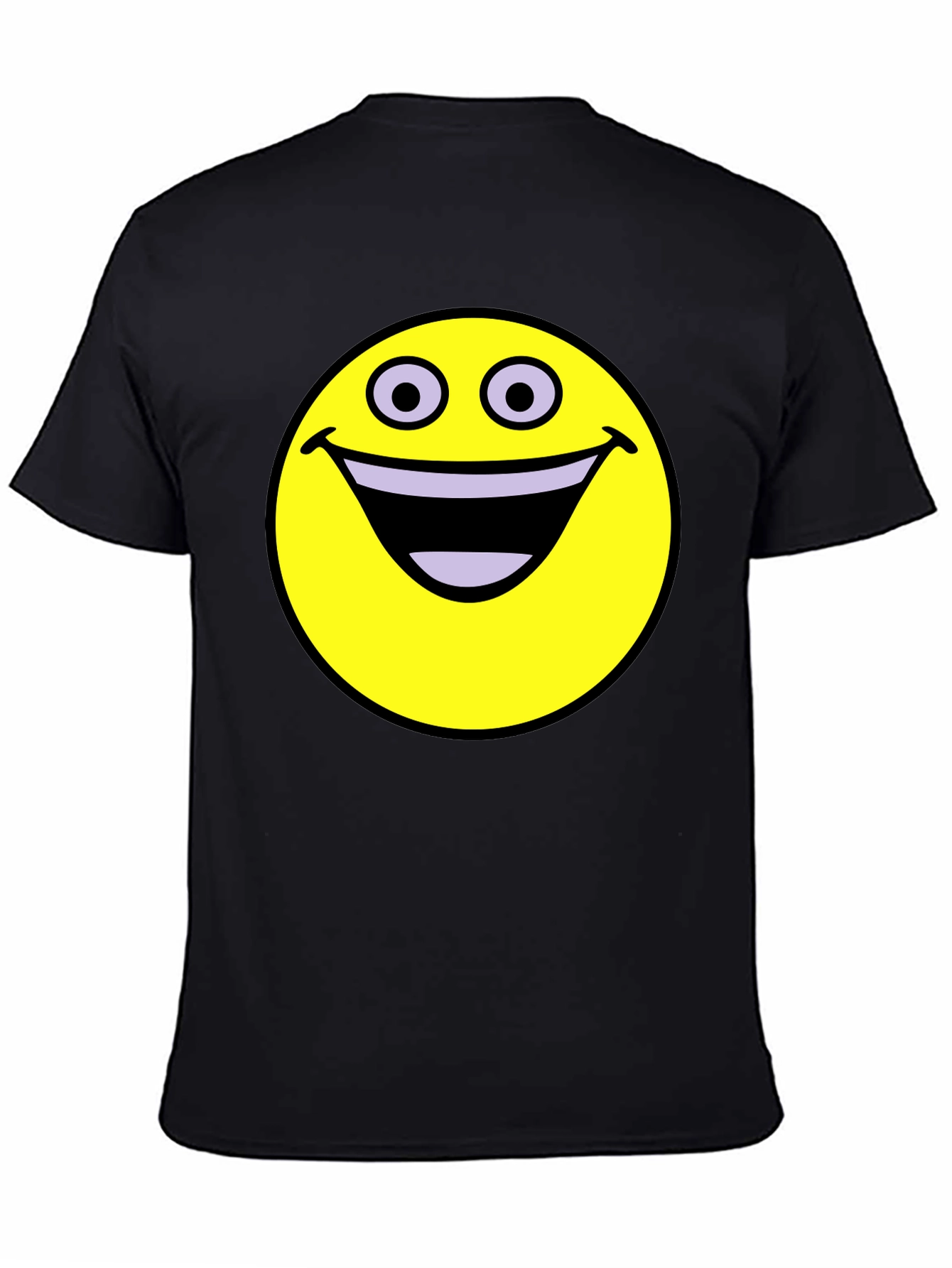 Happy Smiley Face Graphic T-Shirt
