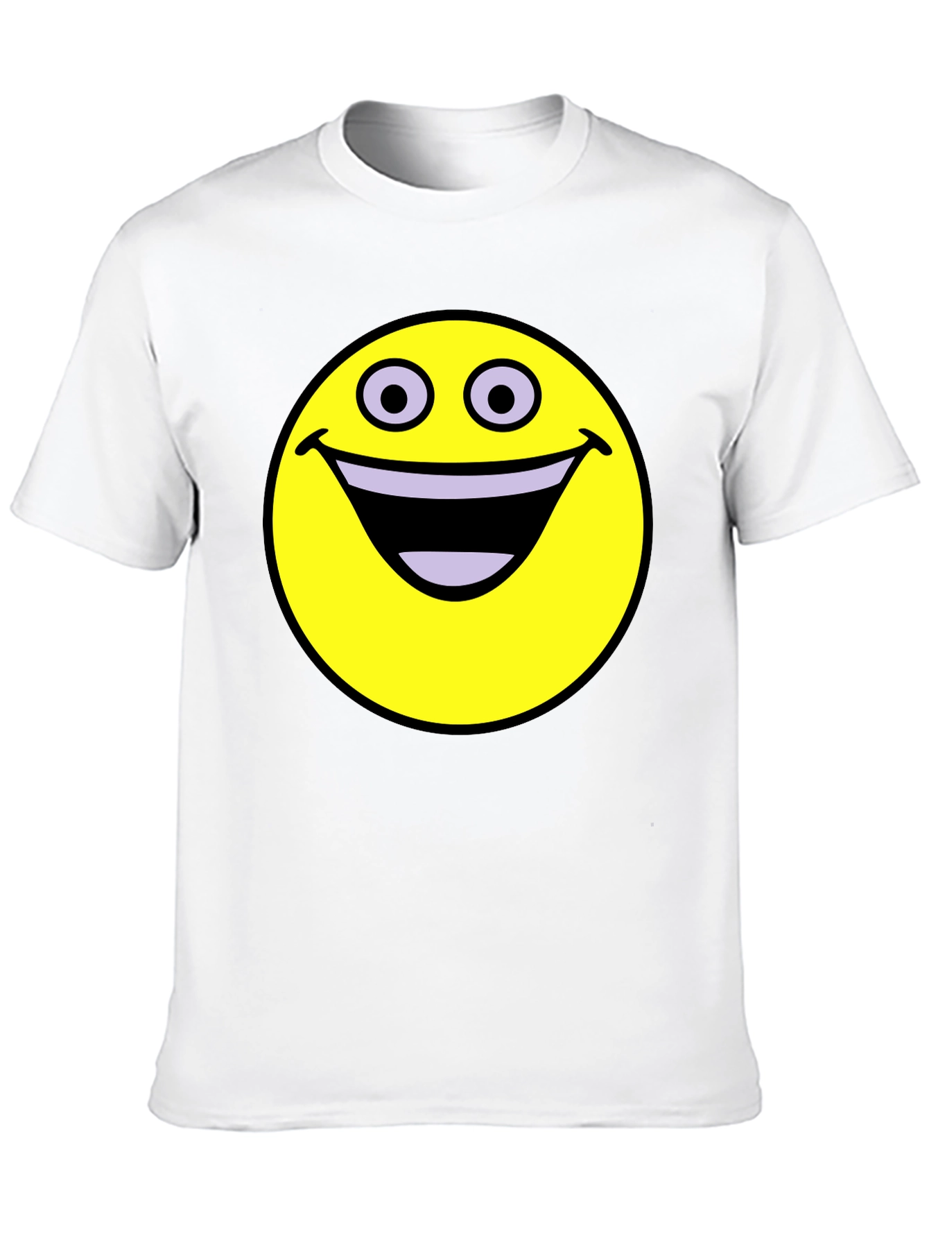 Happy Smiley Face Graphic T-Shirt