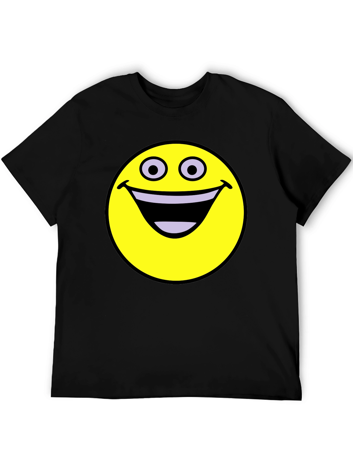 Happy Smiley Face Graphic T-Shirt