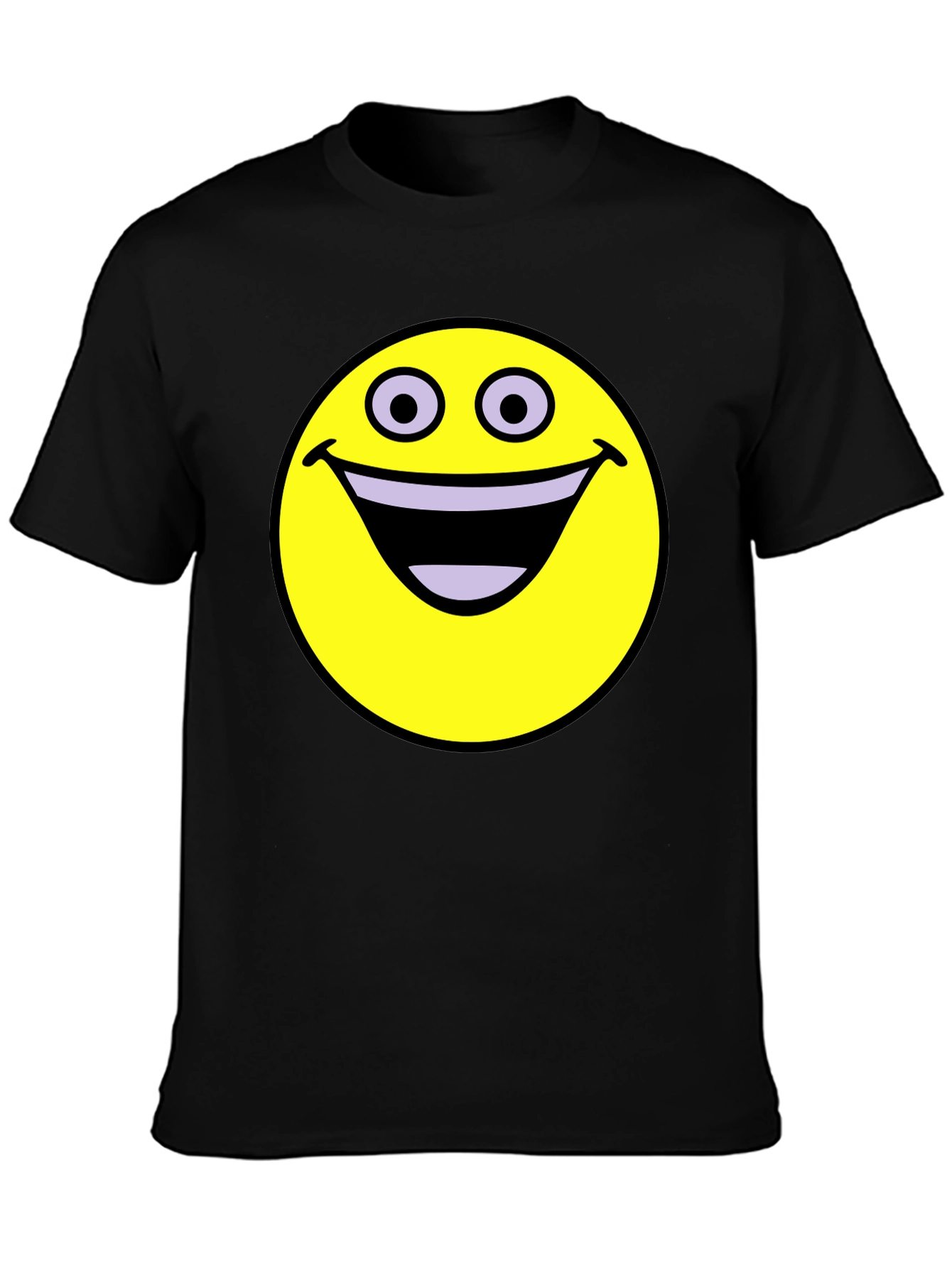 Happy Smiley Face Graphic T-Shirt