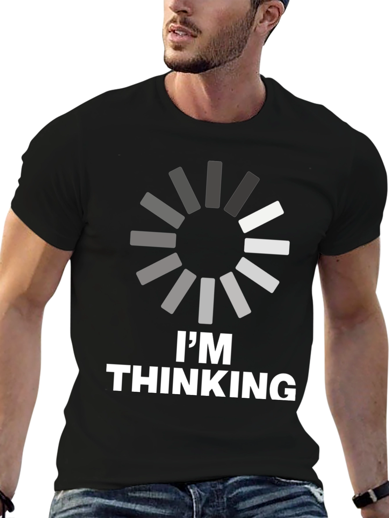 Im Thinking Funny Loading T-Shirt