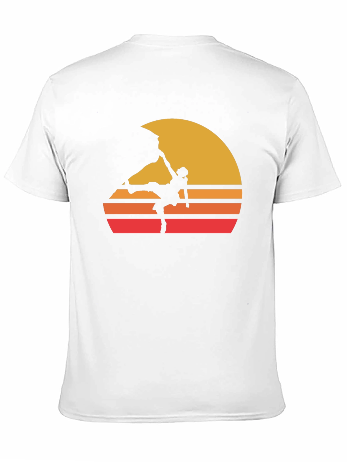 Retro Climbing Sunset Graphic Tee