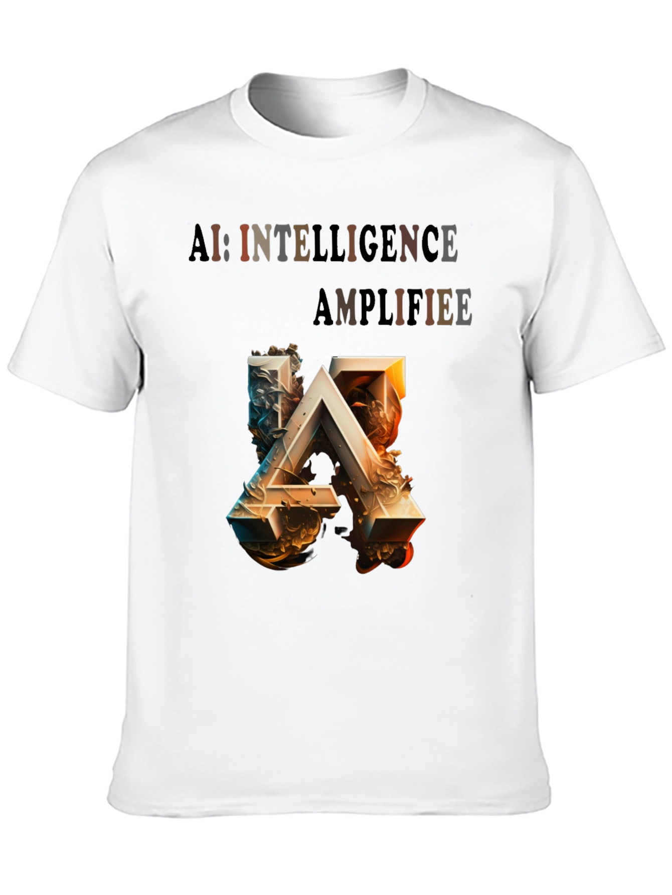 AI Intelligence Amplified Graphic Tee