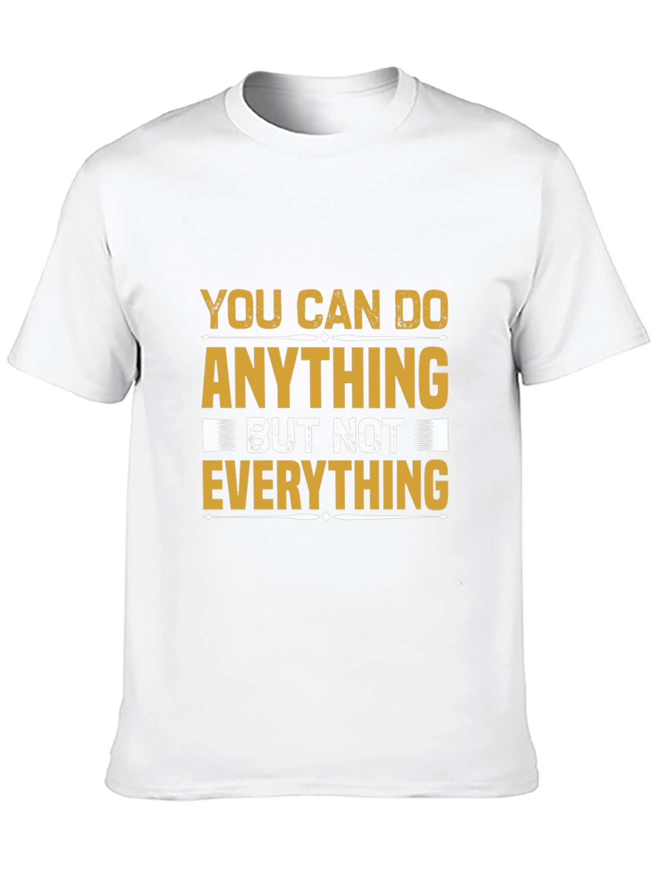 Inspirational You Can Do Anything Black T-Shirt