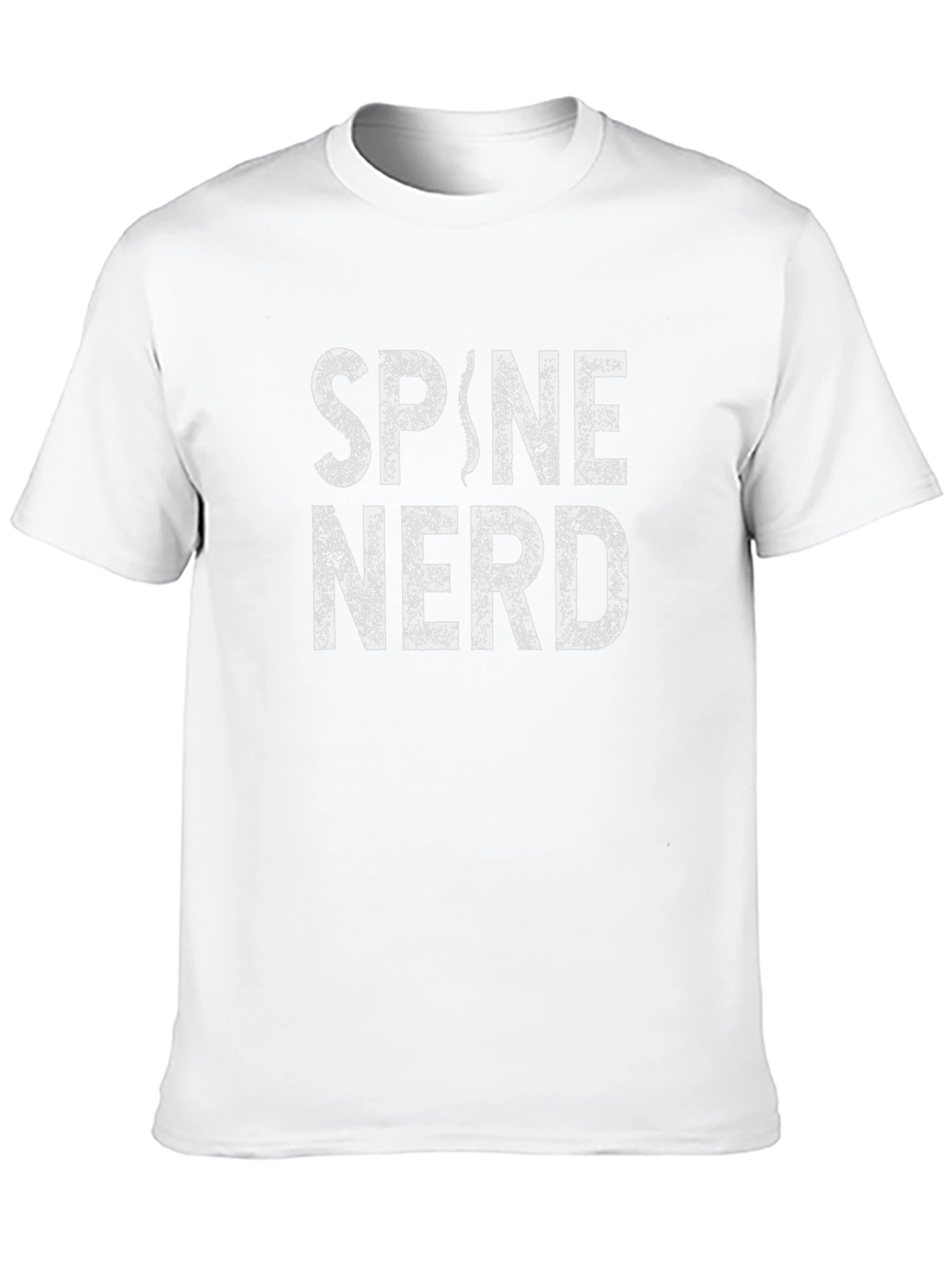 Spine Nerd T-Shirt - Black Novelty Tee