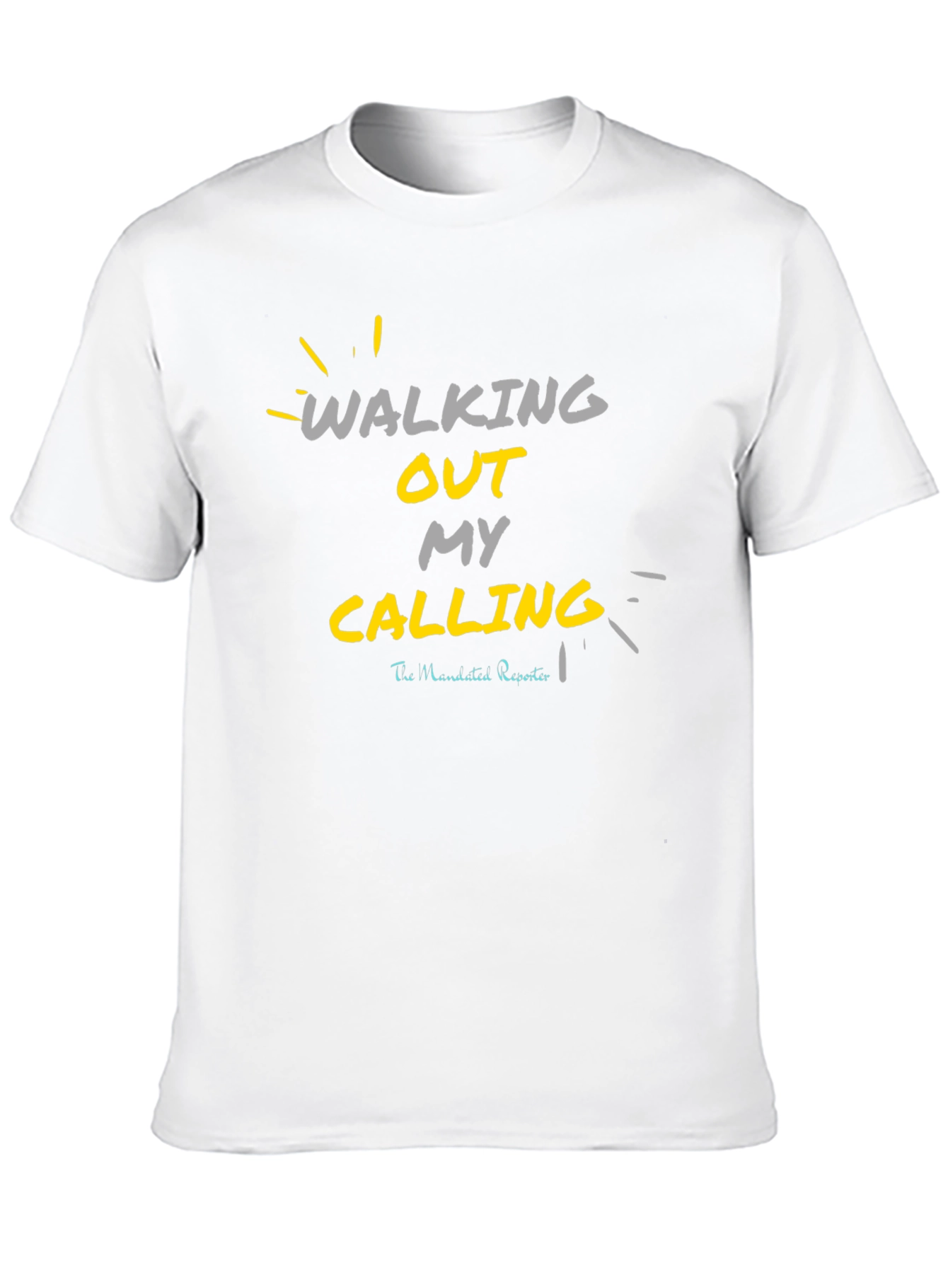 Walking Out My Calling Black T-Shirt