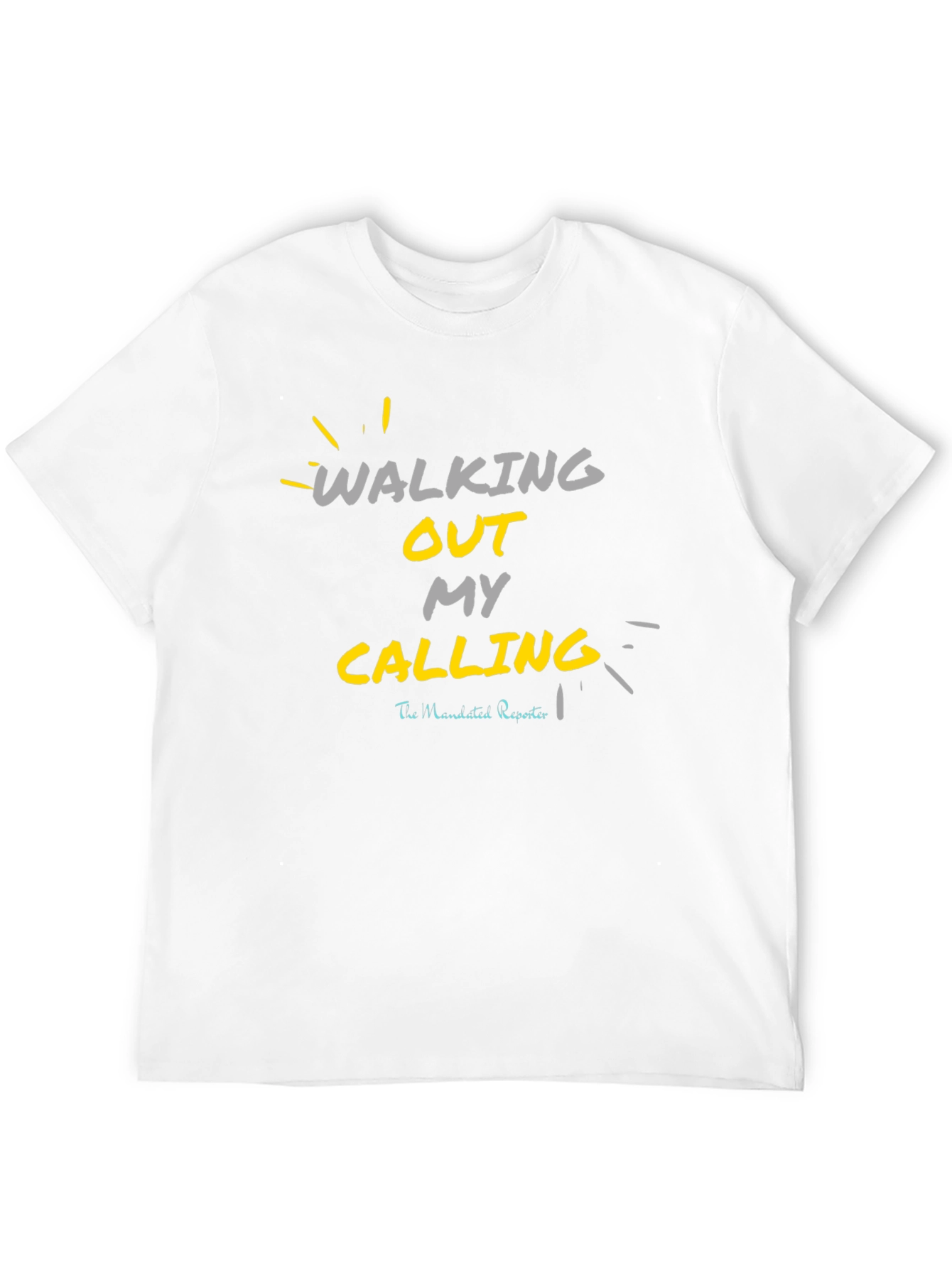 Walking Out My Calling Black T-Shirt