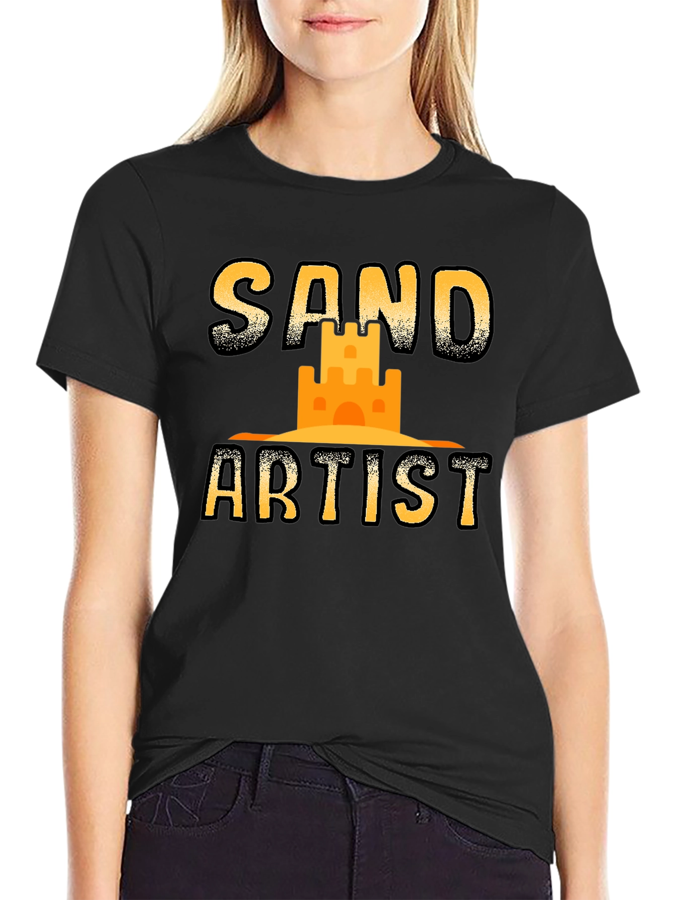 Sand Artist Graphic T-Shirt