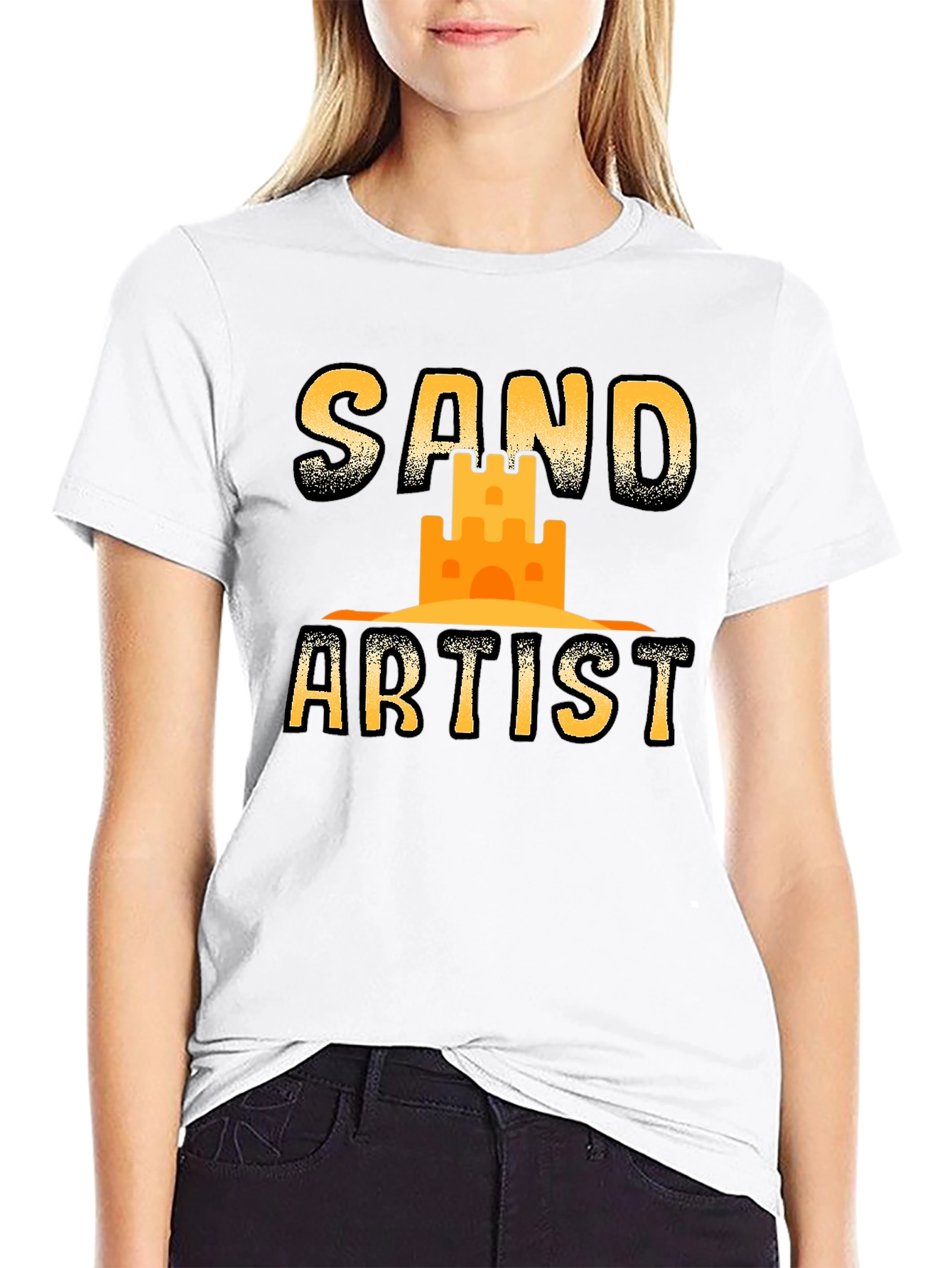 Sand Artist Graphic T-Shirt