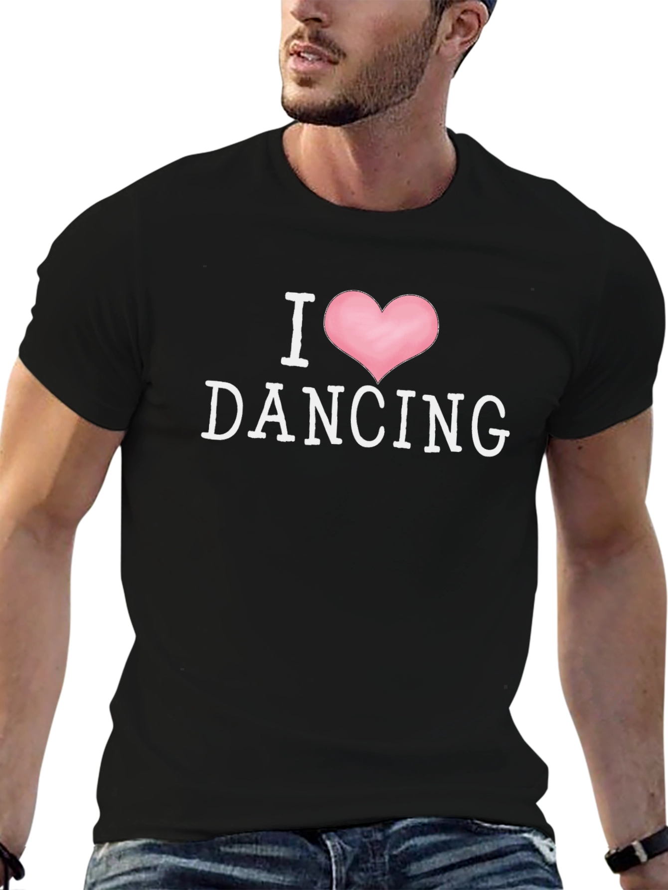 I Love Dancing T-Shirt - Black