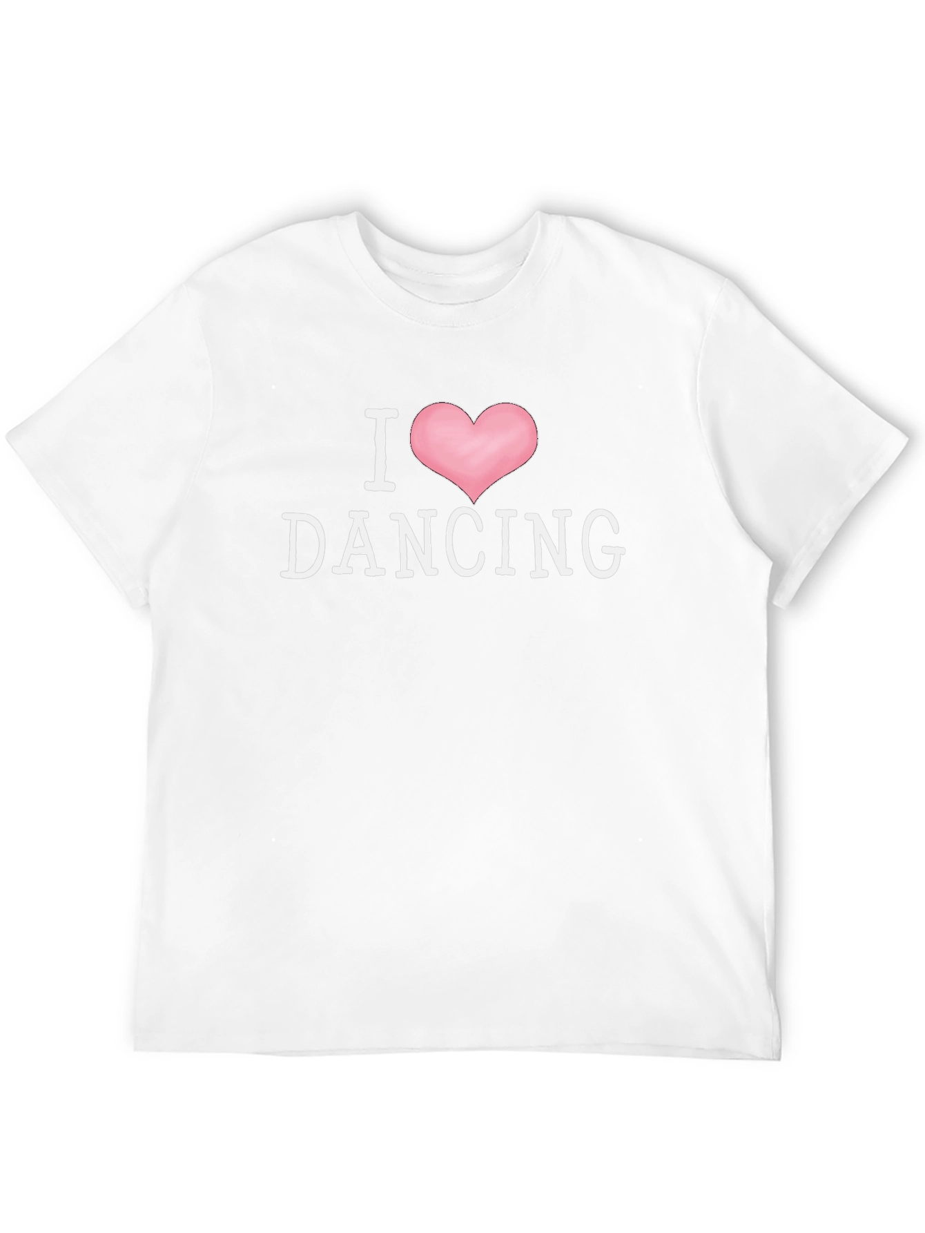 I Love Dancing T-Shirt - Black