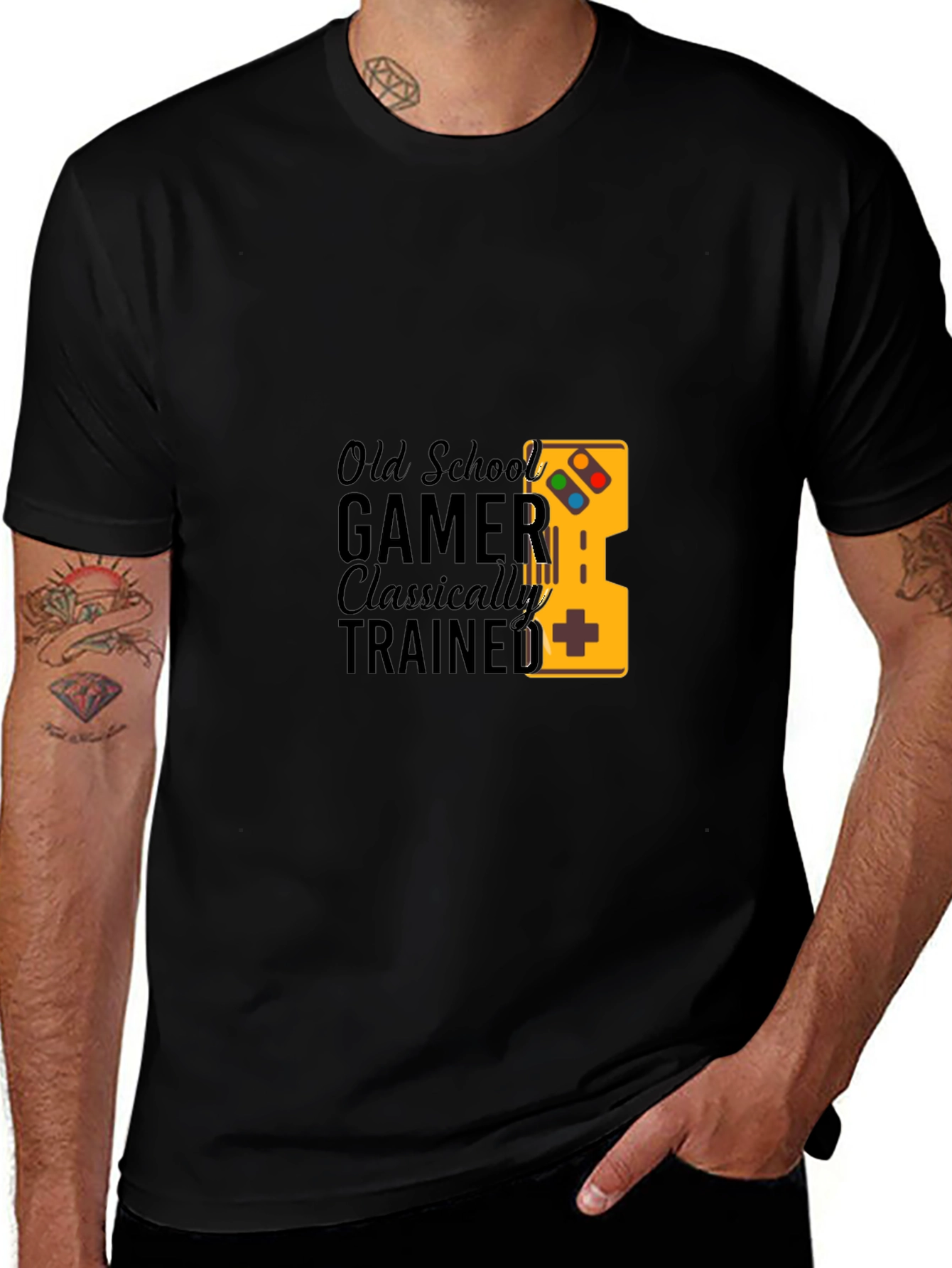 Old School Gamer T-Shirt - Classically Trained