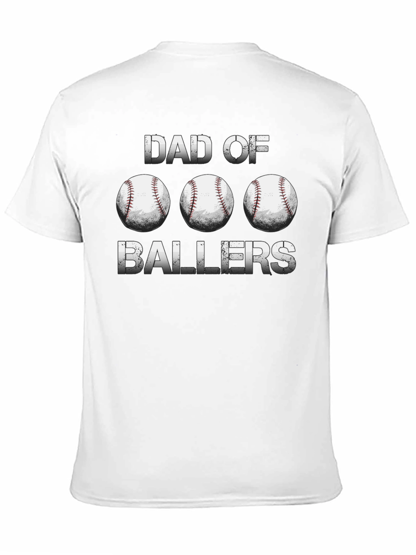 Dad of Ballers Graphic T-Shirt