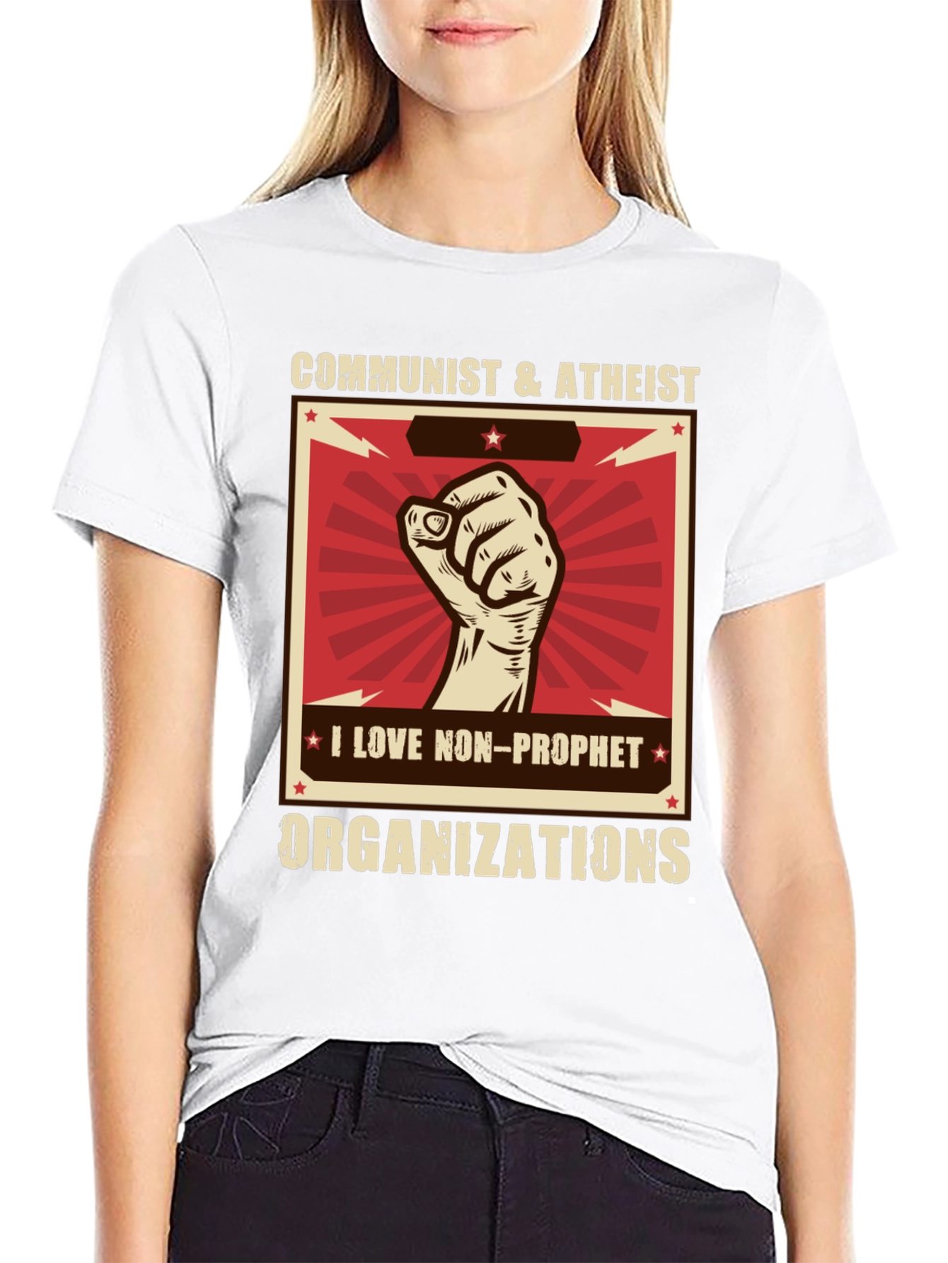 Communist & Atheist T-Shirt - Non-Profit Love!