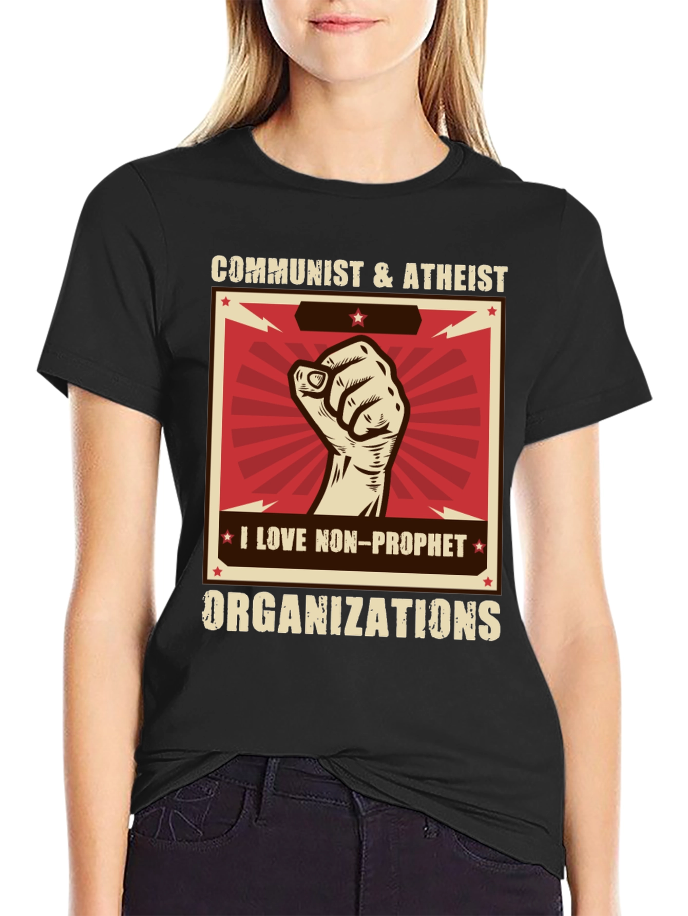 Communist & Atheist T-Shirt - Non-Profit Love!