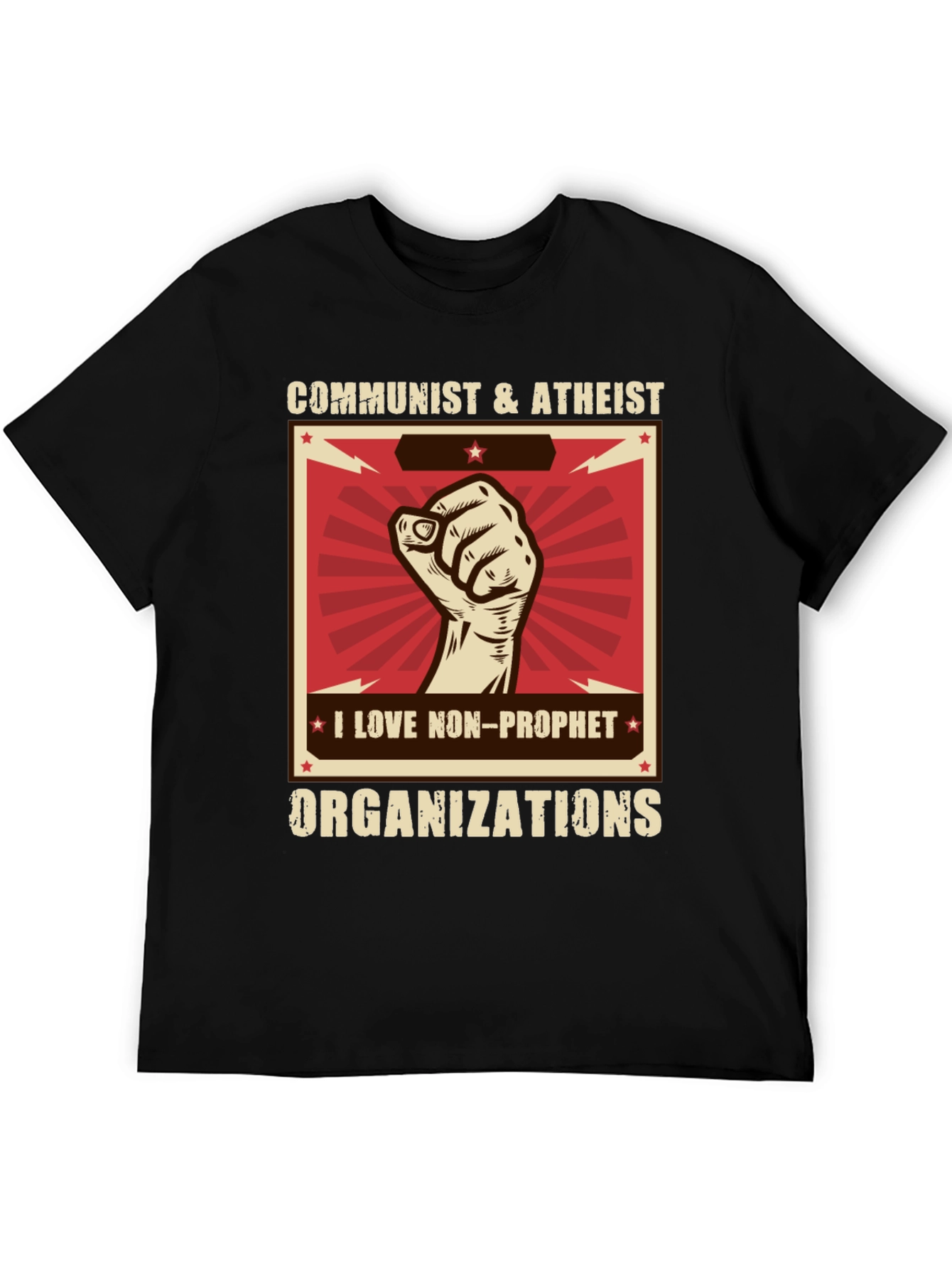 Communist & Atheist T-Shirt - Non-Profit Love!