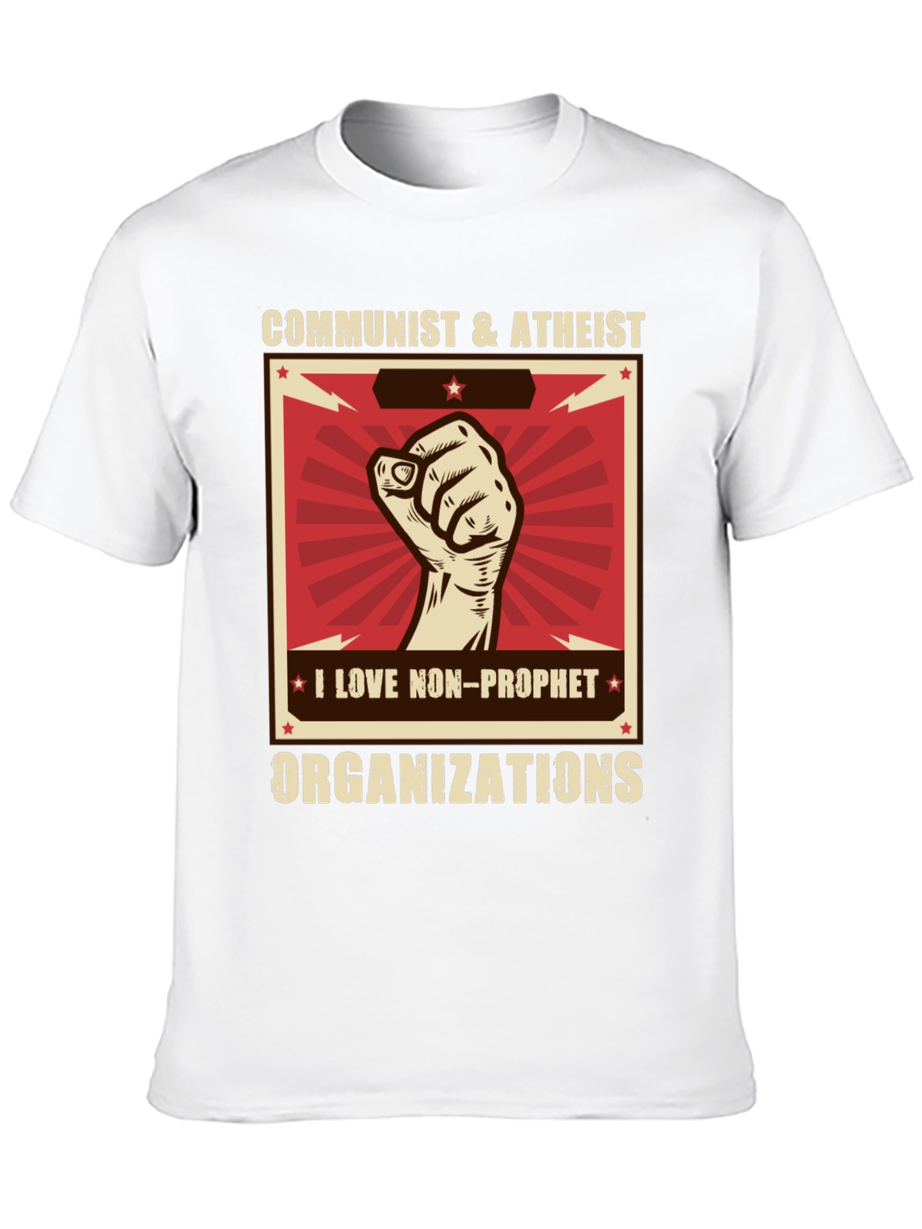 Communist & Atheist T-Shirt - Non-Profit Love!